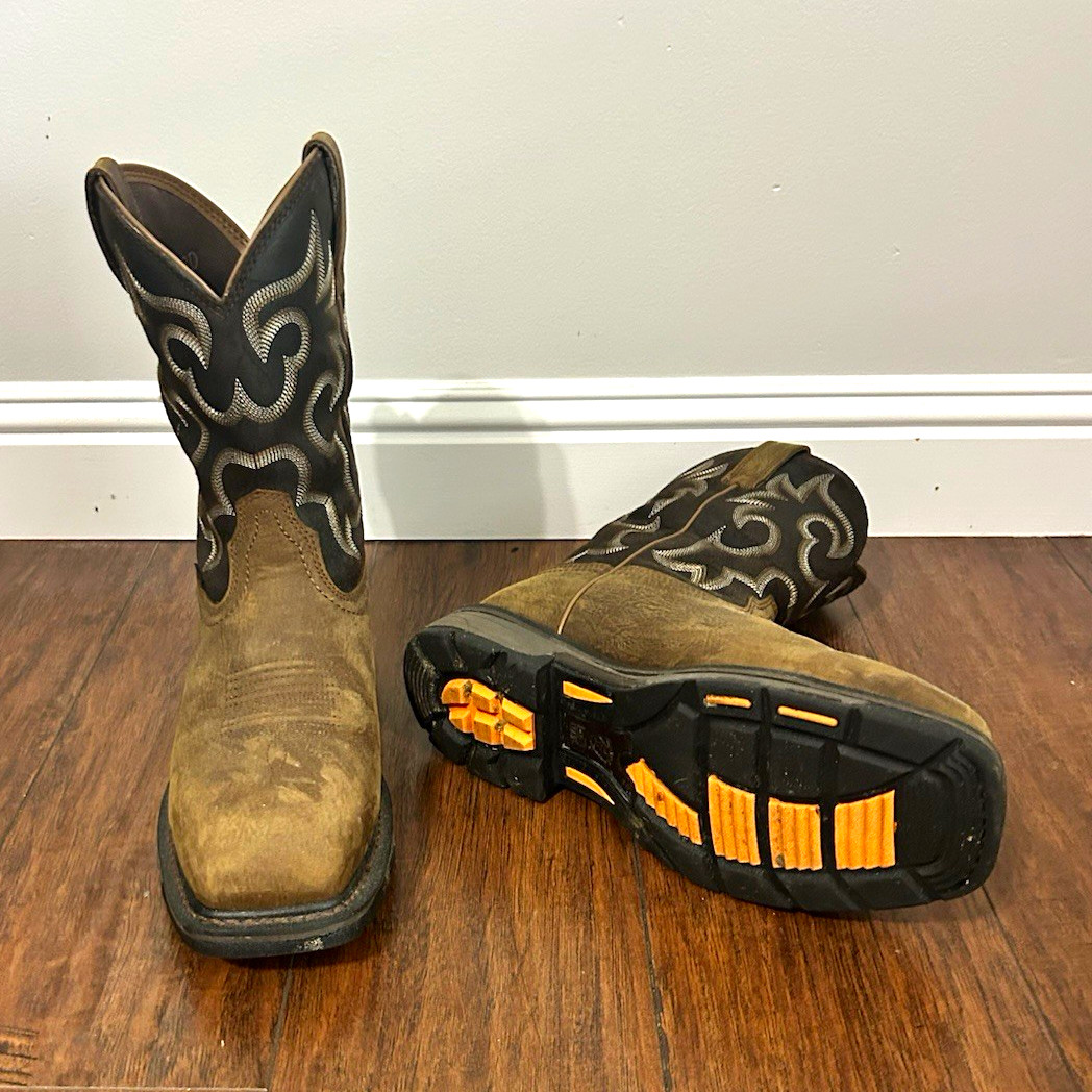 Ariat Work Waterproof Composite Toe 400g Pull-On EH Boots Mens 8D Ariat Work Waterproof Composite Toe 400g Pull-On EH Boots Mens 8D