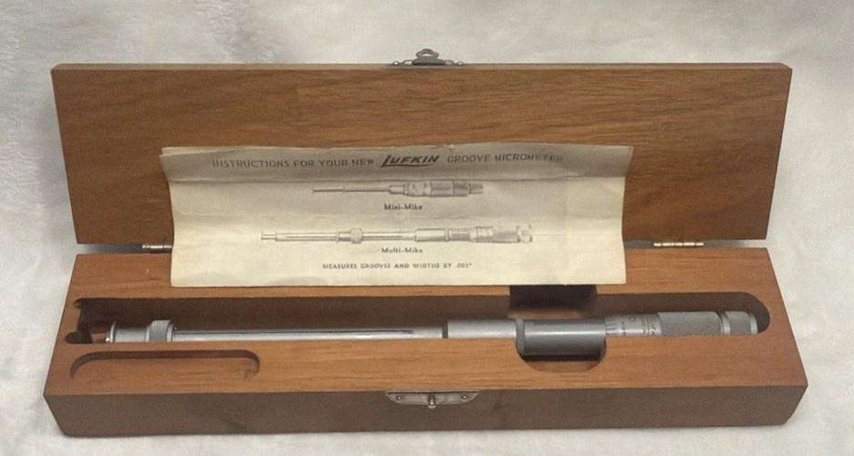 LUFKIN MULTI-MIKE No.683 INTERNAL GROOVE MICROMETER USA MADE Mini & Multi Mike LUFKIN MULTI-MIKE No.683 INTERNAL GROOVE MICROMETER USA MADE Mini & Multi Mike