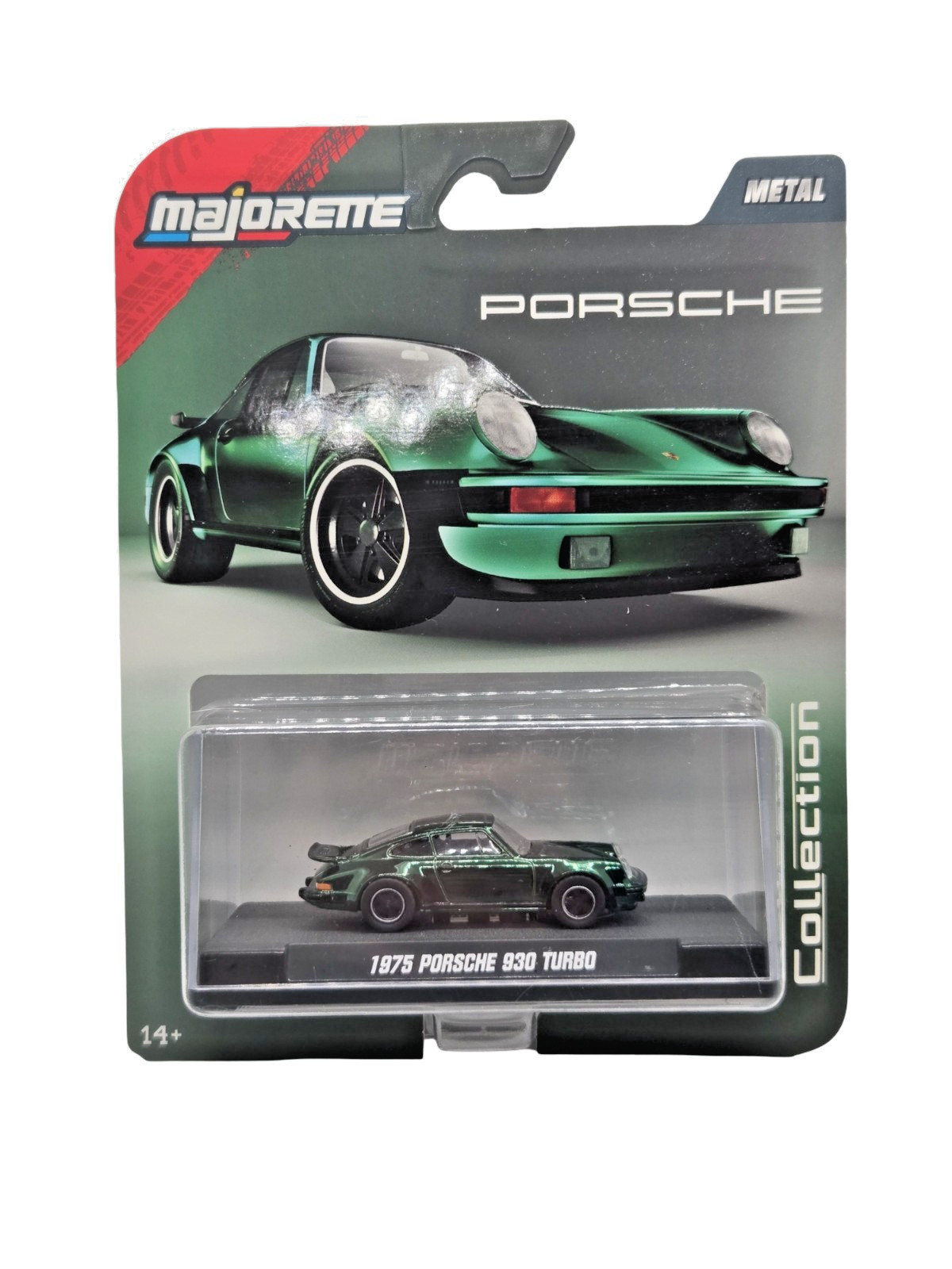 2025 Majorette 1975 Porsche 930 Turbo Dark Green WAVE 3