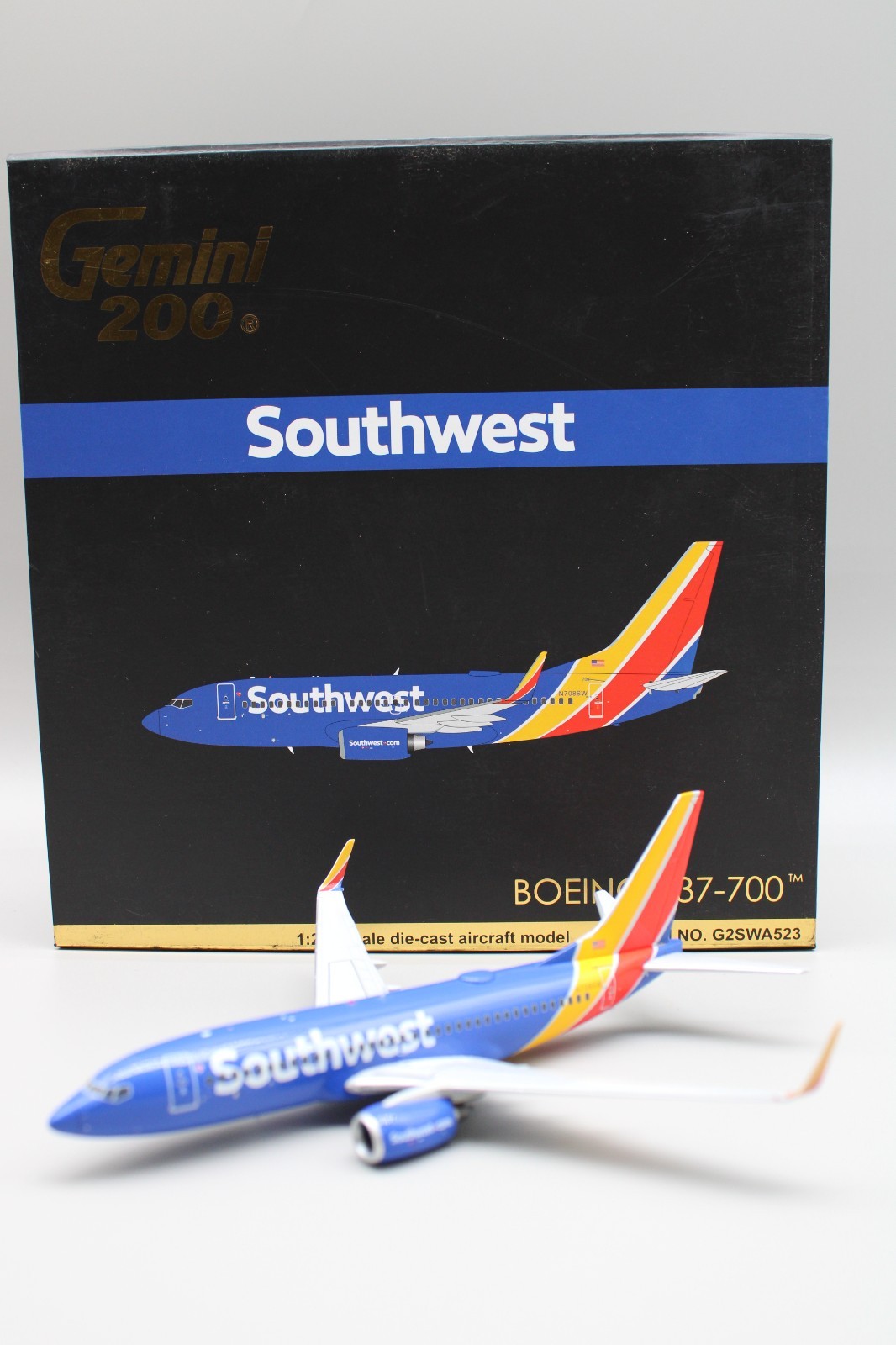 Southwest Airlines Boeing 737-700 1:200 Gemini Jets N708SW (G2SWA523)