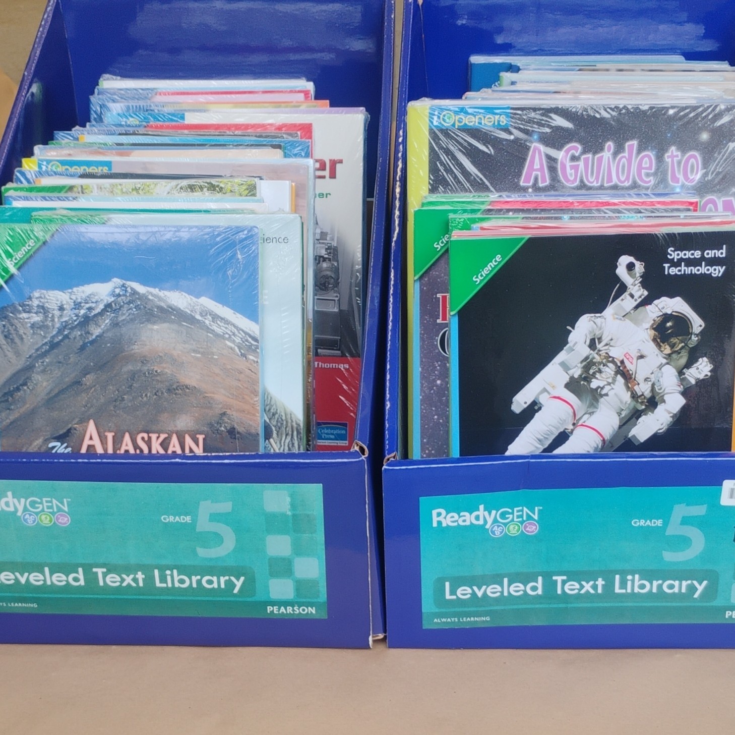 ReadyGEN Grade 5 Leveled Text Library COMPLETE 360 Books 60 Titles 6 Copies each