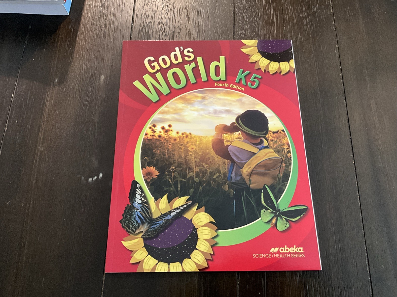 Abeka God’s World K5 Student Book 4th Edition Kindergarten Science/Health Series