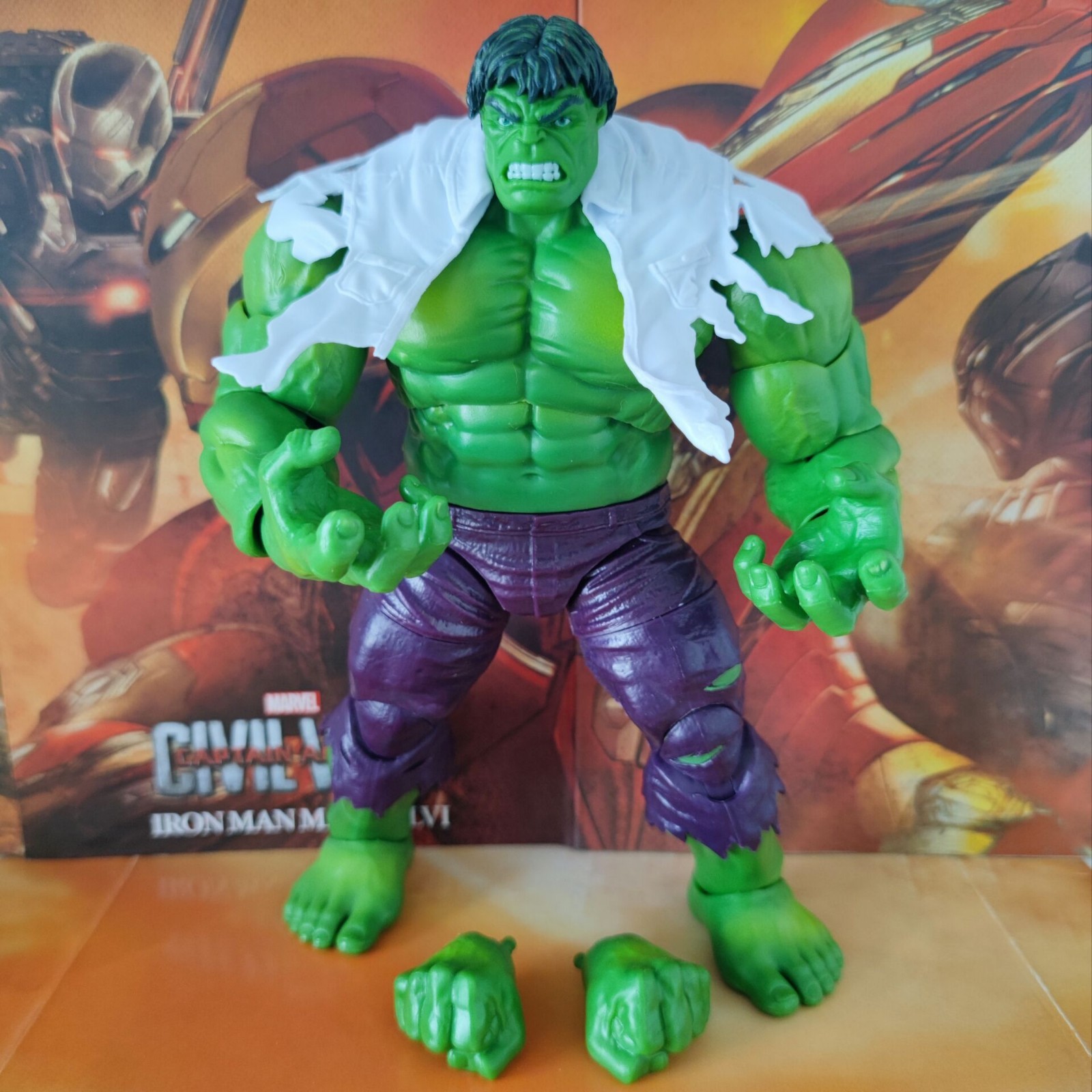 Marvel Legends 80th Incredible Hulk From Exclusive 8  Loose Action Figure