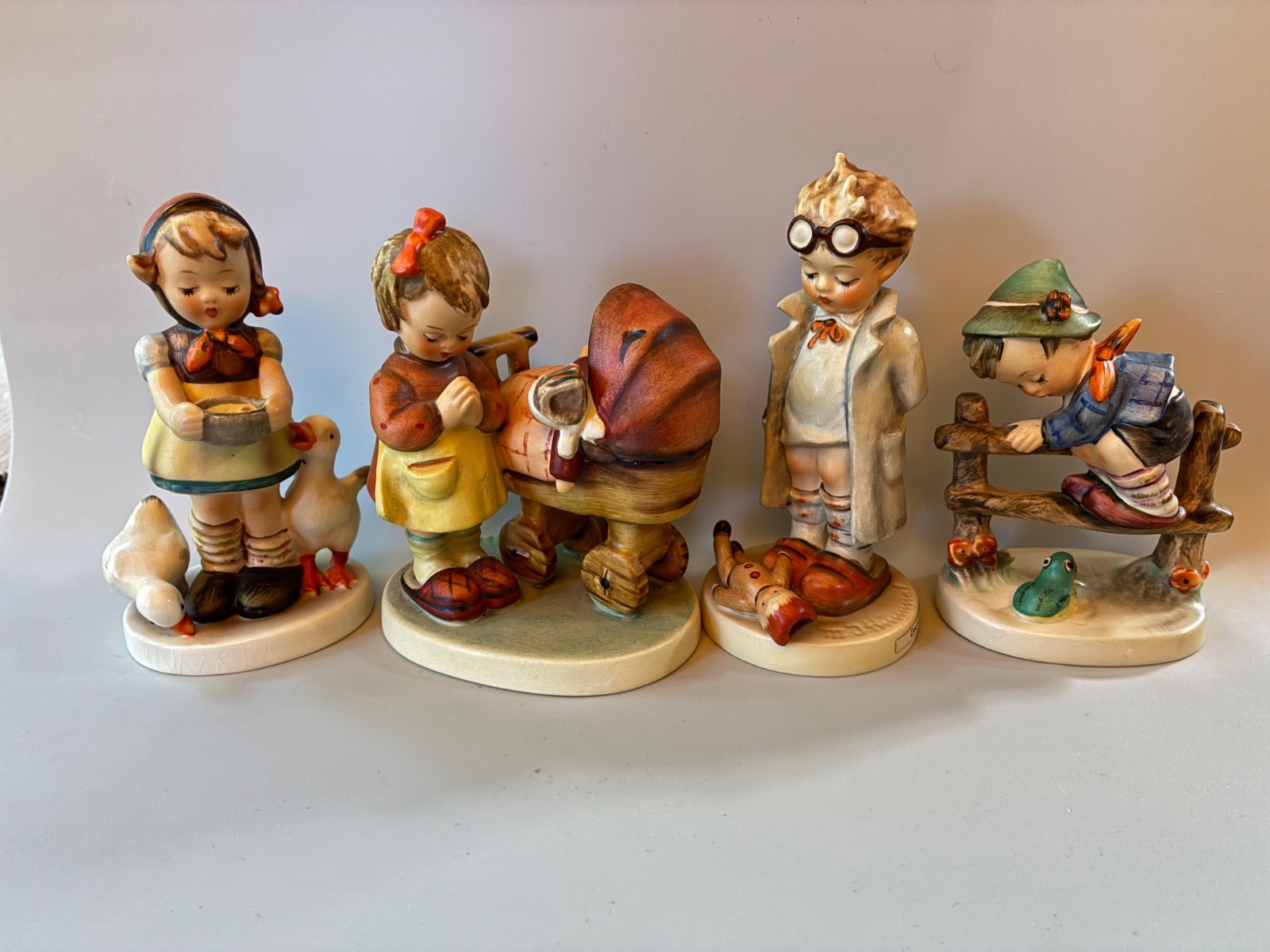Vintage Goebel Hummel Lot Of 4 Vintage Goebel Hummel Lot Of 4