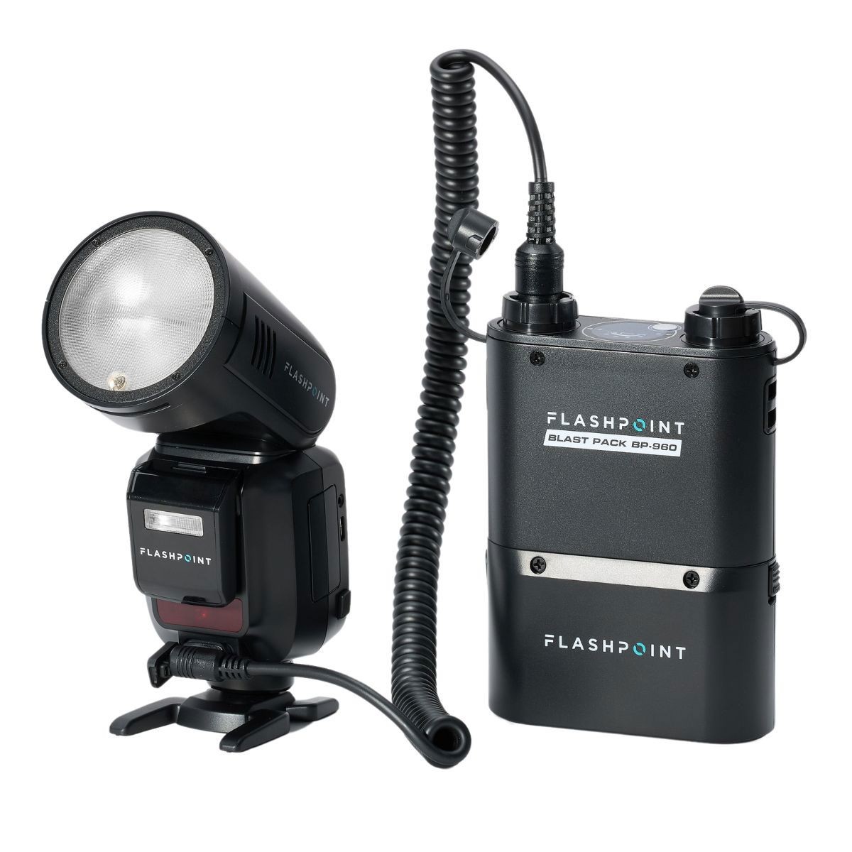 Flashpoint X100 TTL R2 On Camera Flash for Nikon w/BP-960 Power Pack