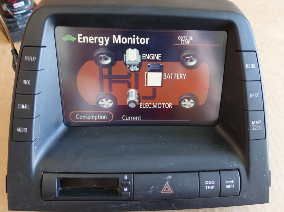 REFURBISHED TESTED 2007 TOYOTA PRIUS NAV DISPLAY SCREEN HI-RES 86110-47220 REFURBISHED TESTED 2007 TOYOTA PRIUS NAV DISPLAY SCREEN HI-RES 86110-47220