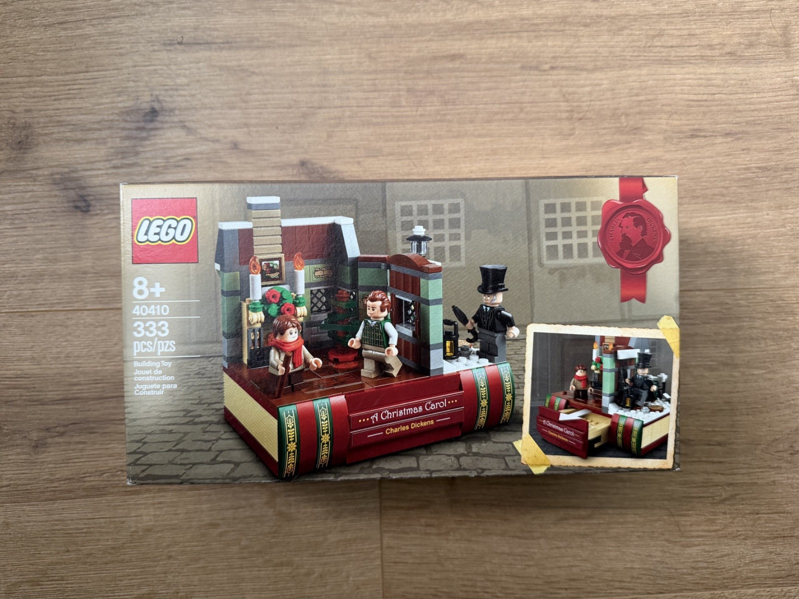 Lego Charles Dickens Tribute 40410 New Factory Sealed 333pcs *Retired* Lego Charles Dickens Tribute 40410 New Factory Sealed 333pcs *Retired*