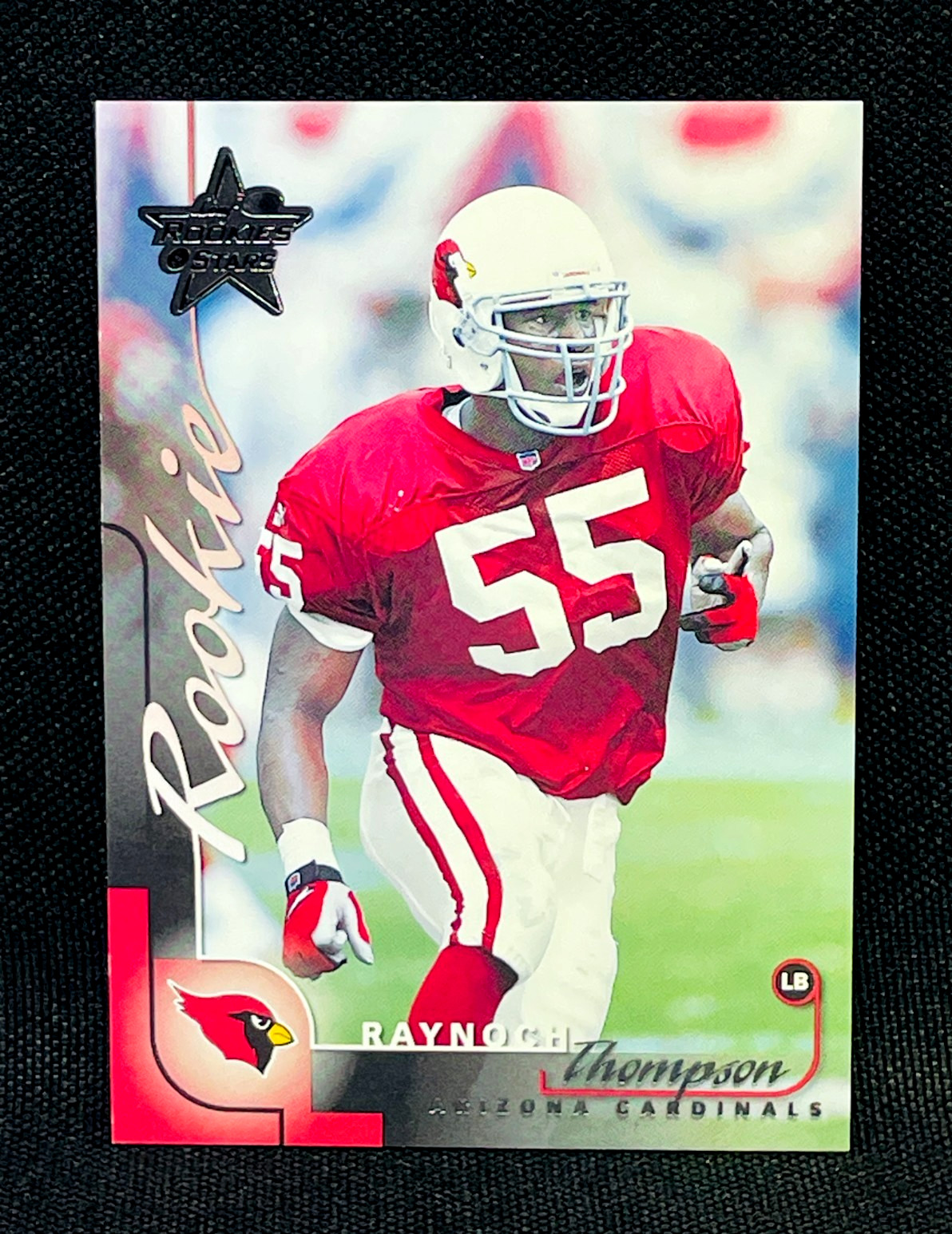 2000 Leaf Rookies & Stars Football - RAYNOCH THOMPSON RC #161 /1000 - CARDINALS 2000 Leaf Rookies & Stars Football - RAYNOCH THOMPSON RC #161 /1000 - CARDINALS