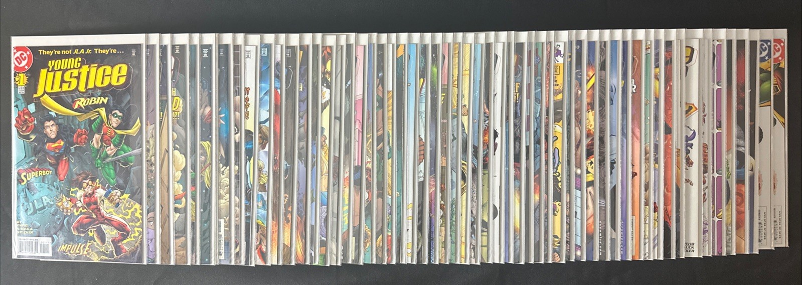 Young Justice Vol 1 Issues #1-55 & Sin Of Youth Full Run 57 Book Lot