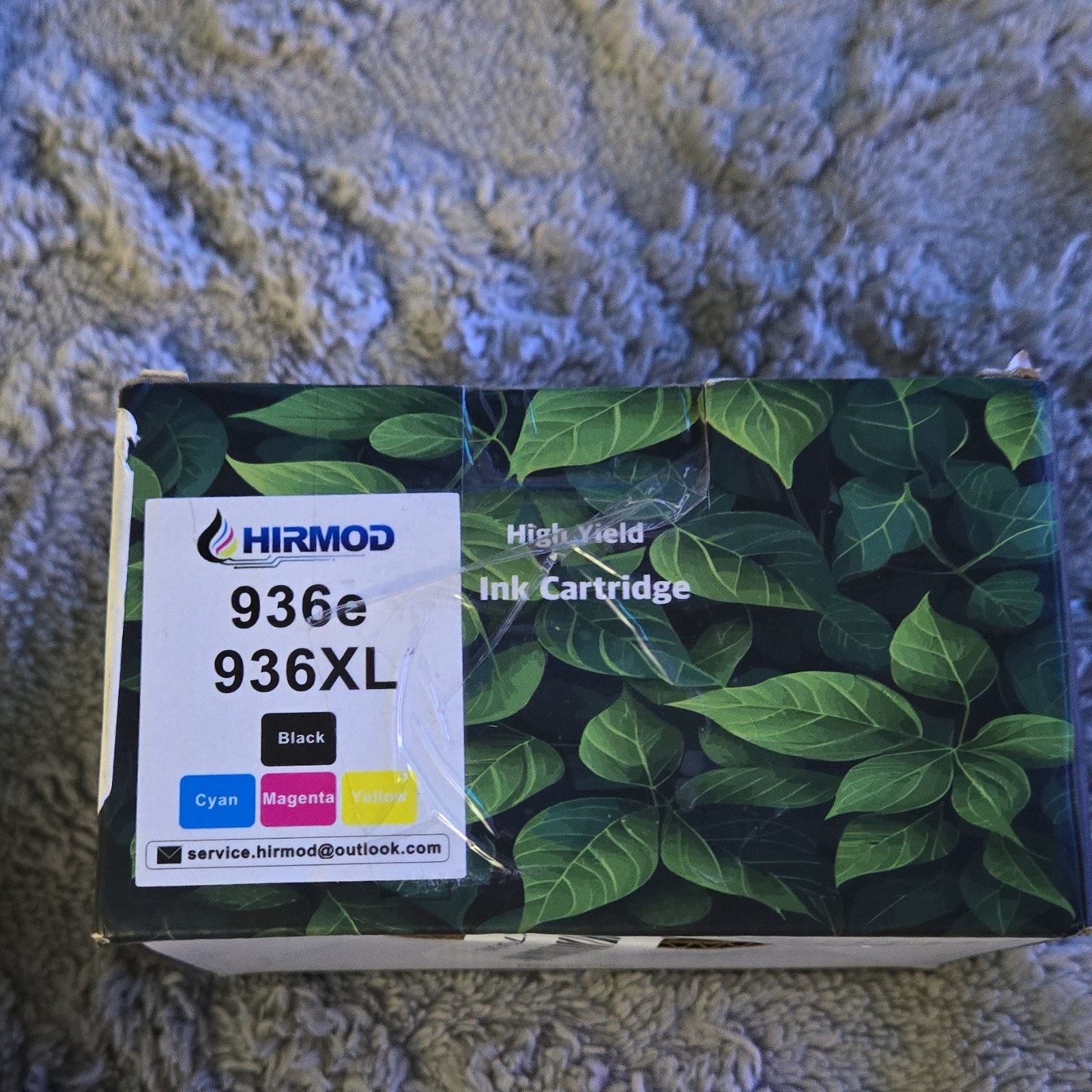HIRMOD 936e/936XL High Yield Inkjet Cartridge Set CMYK for HP HIRMOD 936e/936XL High Yield Inkjet Cartridge Set CMYK for HP