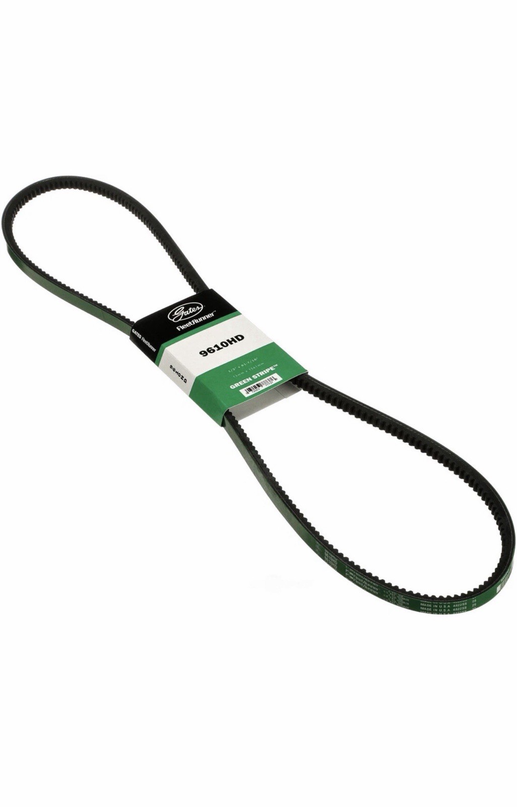 Accessory Drive Belt-High Capacity V-Belt(Heavy-Duty) Gates 9610HD
