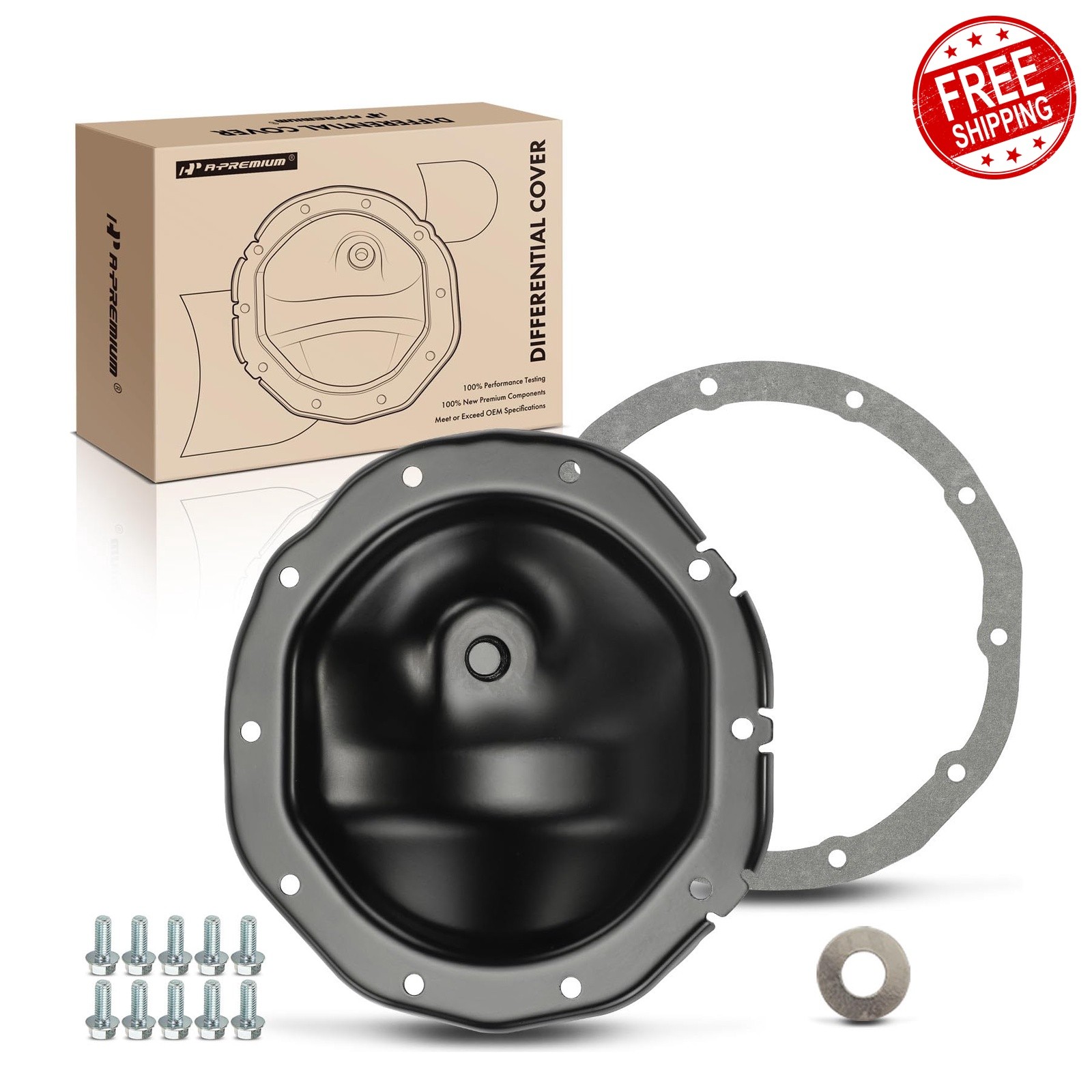 A-Premium Rear Differential Cover W/Gasket Magnet Chevy GMC A-Premium Rear Differential Cover W/Gasket Magnet Chevy GMC