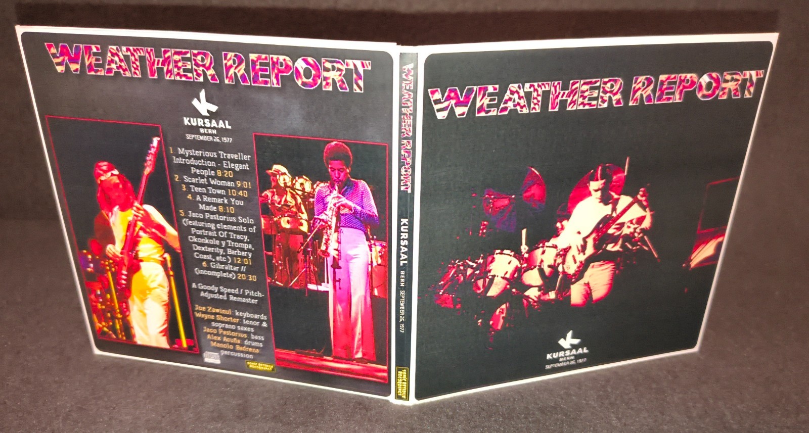 Weather Report Switzerland 1977 Gate Fold CD Package NEW