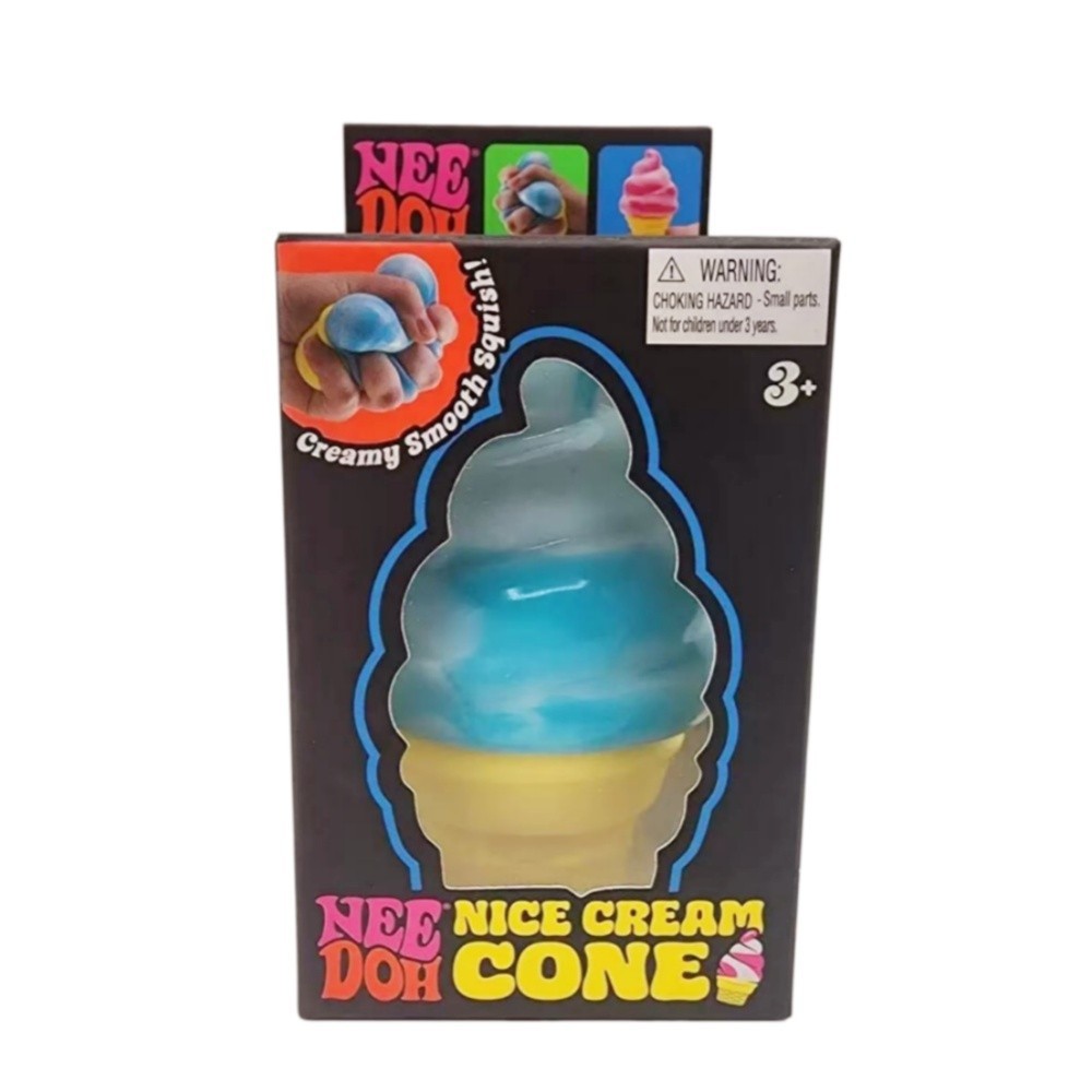 NeeDoh NICE CREAM CONE Ice Cream Squishy Toy 2026 NEE DOH Stress Ball