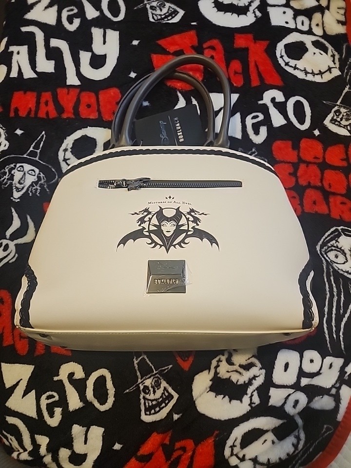 Disney Sleeping Beauty Maleficent Tonal Crossbody Bag - BoxLunch Exclusive