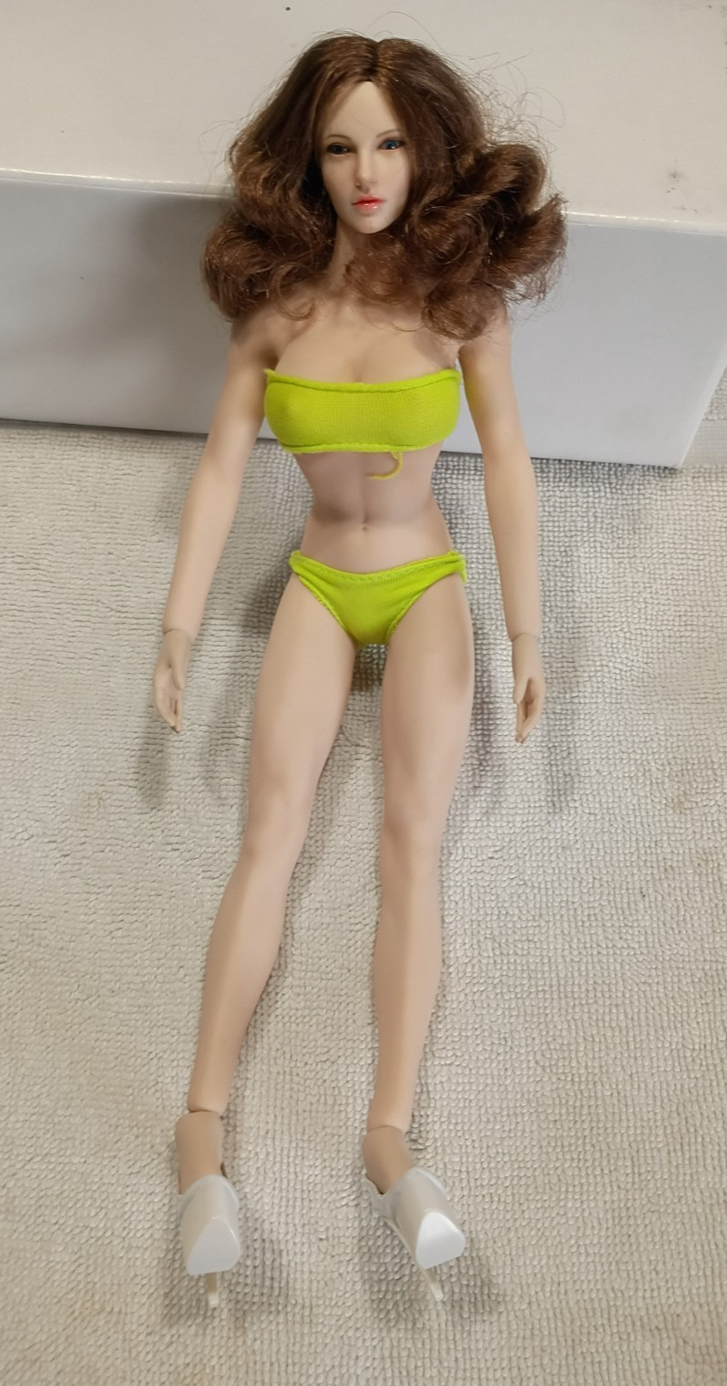 Tbleague Phicen female in outfit  1/6 action figure seamless  body Large bust
