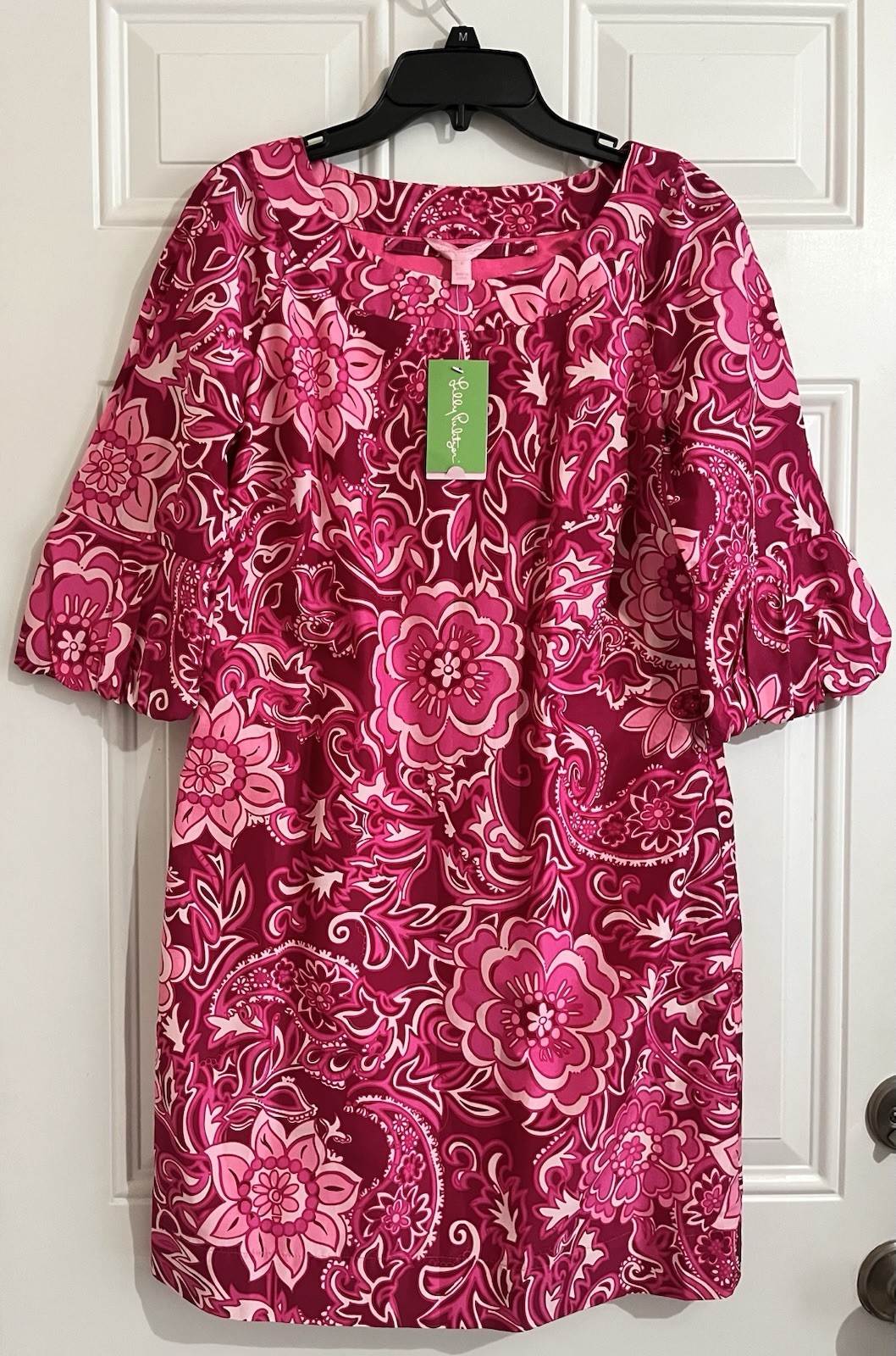 NWT Lilly Pulitzer Silk Dress 6 Dasha Printed Taffe Tea Rose Best Dressed Sheath NWT Lilly Pulitzer Silk Dress 6 Dasha Printed Taffe Tea Rose Best Dressed Sheath
