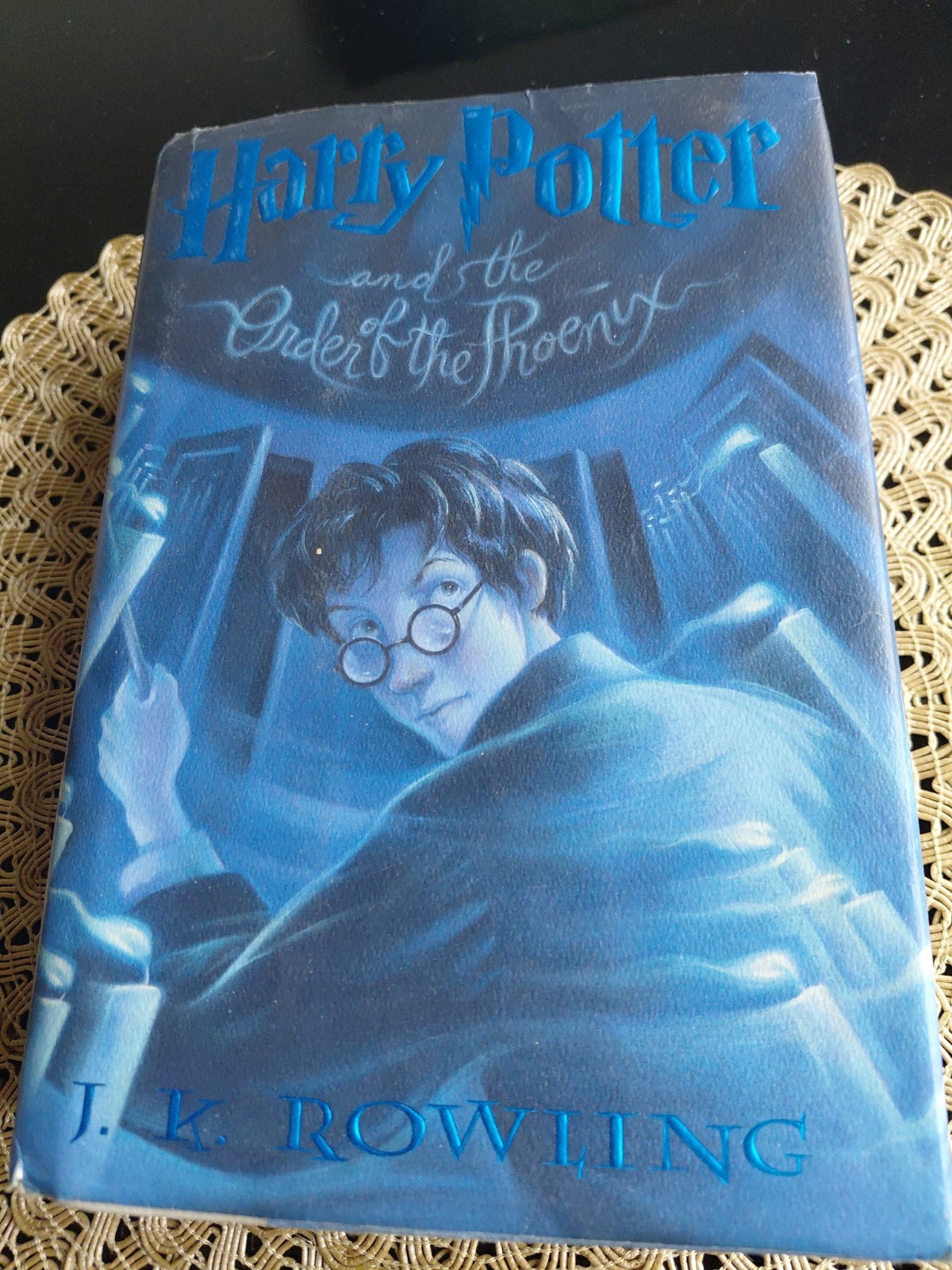 Vtg Harry Potter Order Phoenix JK Rowling Hardback Dust Jacket 1st Edition 2003