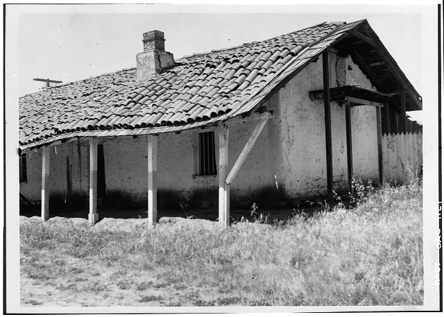 Photo:Salinas California Sherwood Ranch Old Adobe 1930s Natividad Road