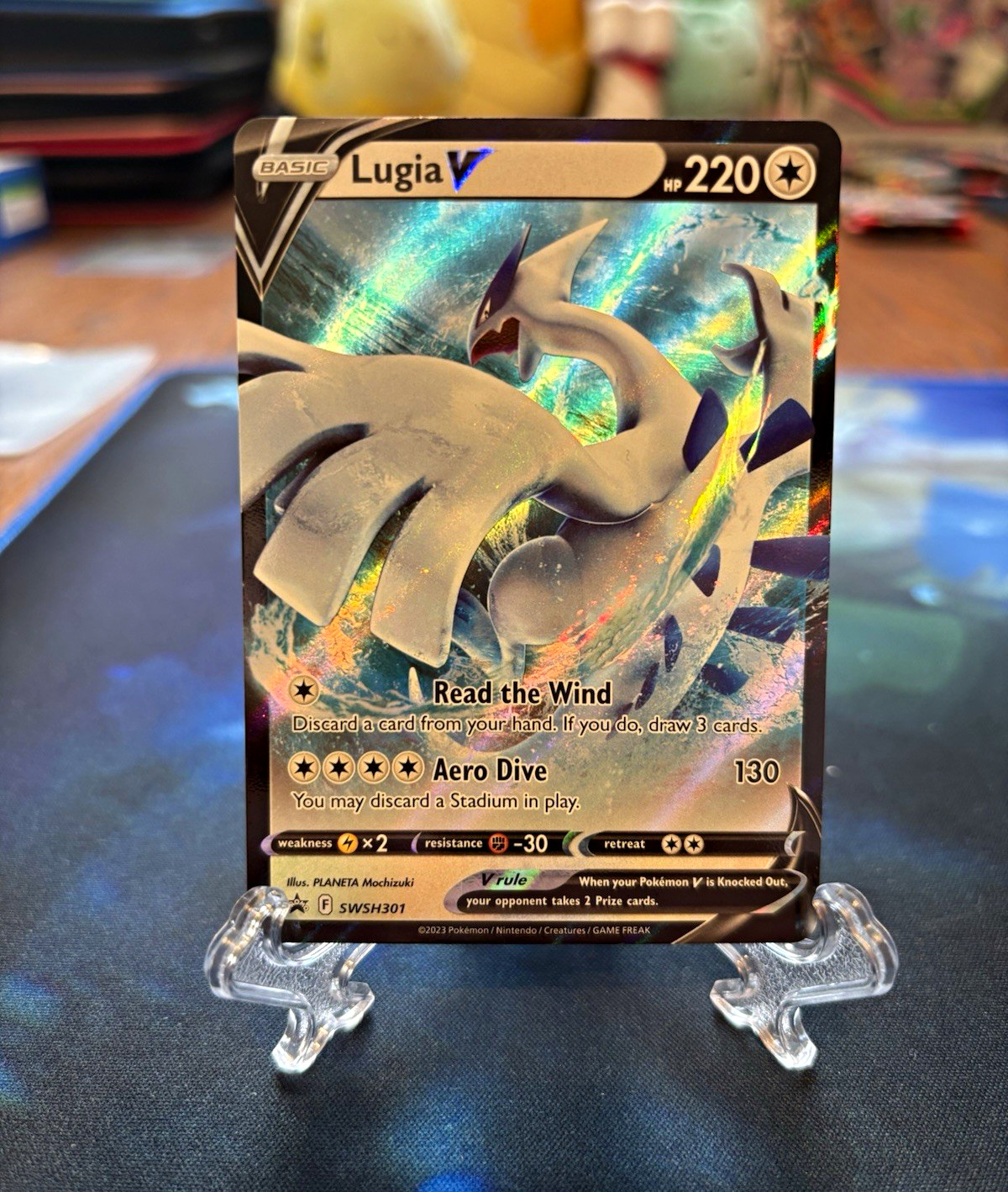Pokémon TCG Lugia V SWSH301 Sword & Shield Promo Holo Rare EN Pokémon TCG Lugia V SWSH301 Sword & Shield Promo Holo Rare EN