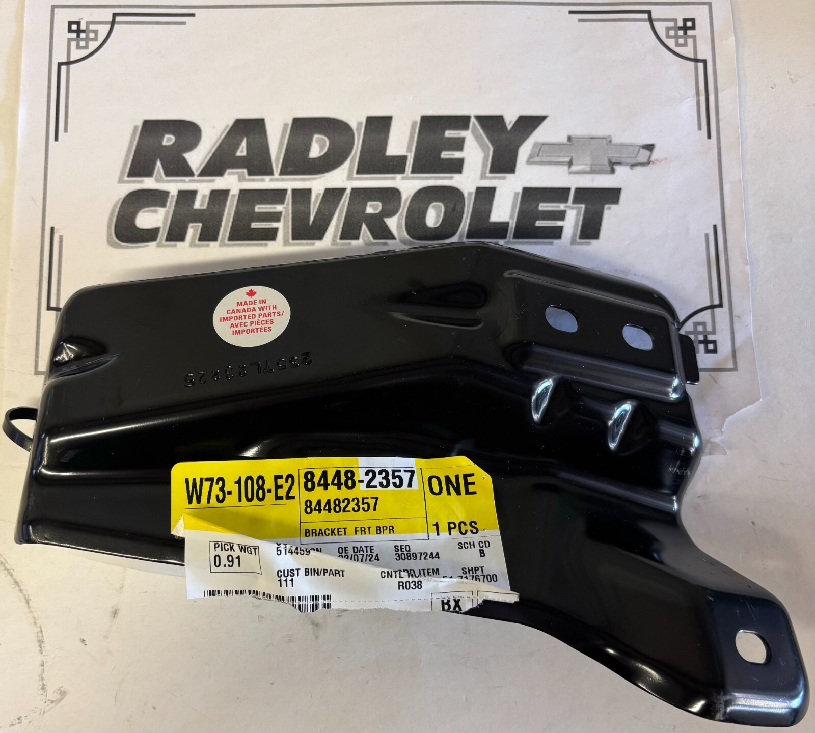 NEW GM OEM 17-23 ACADIA FENDER STRUCTURAL COMPONENTS RAILS- BRACKET GMC 84482357 NEW GM OEM 17-23 ACADIA FENDER STRUCTURAL COMPONENTS RAILS- BRACKET GMC 84482357