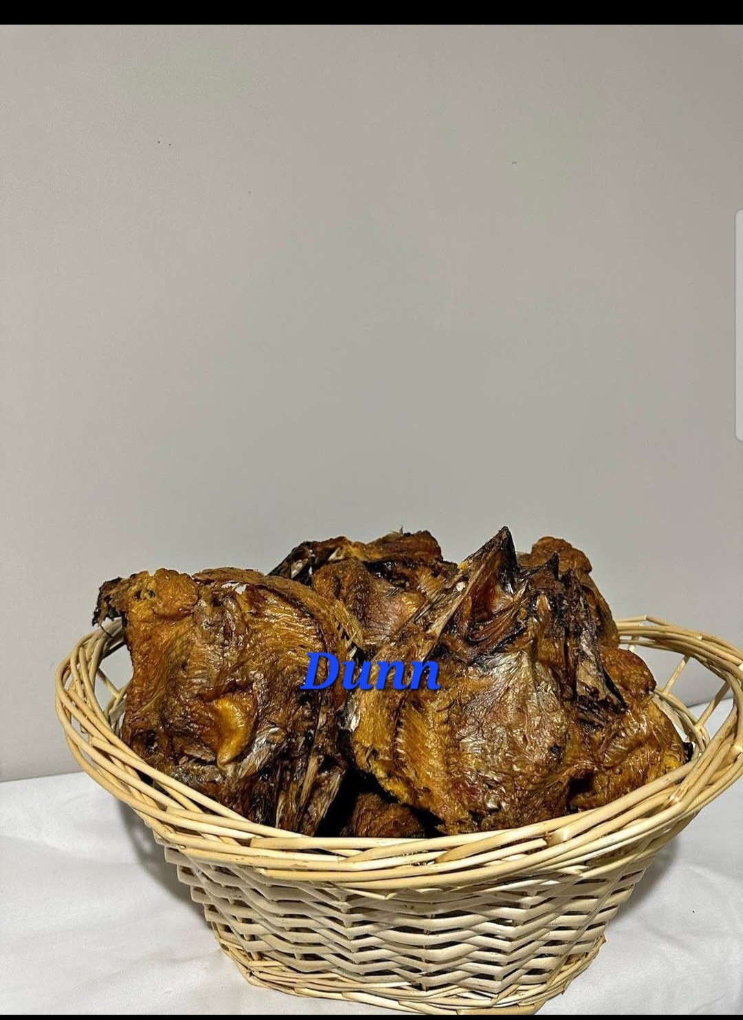 Thailand Dry Butterfly Fish/Fresh Thai smoked Fish/ (10 pcs).