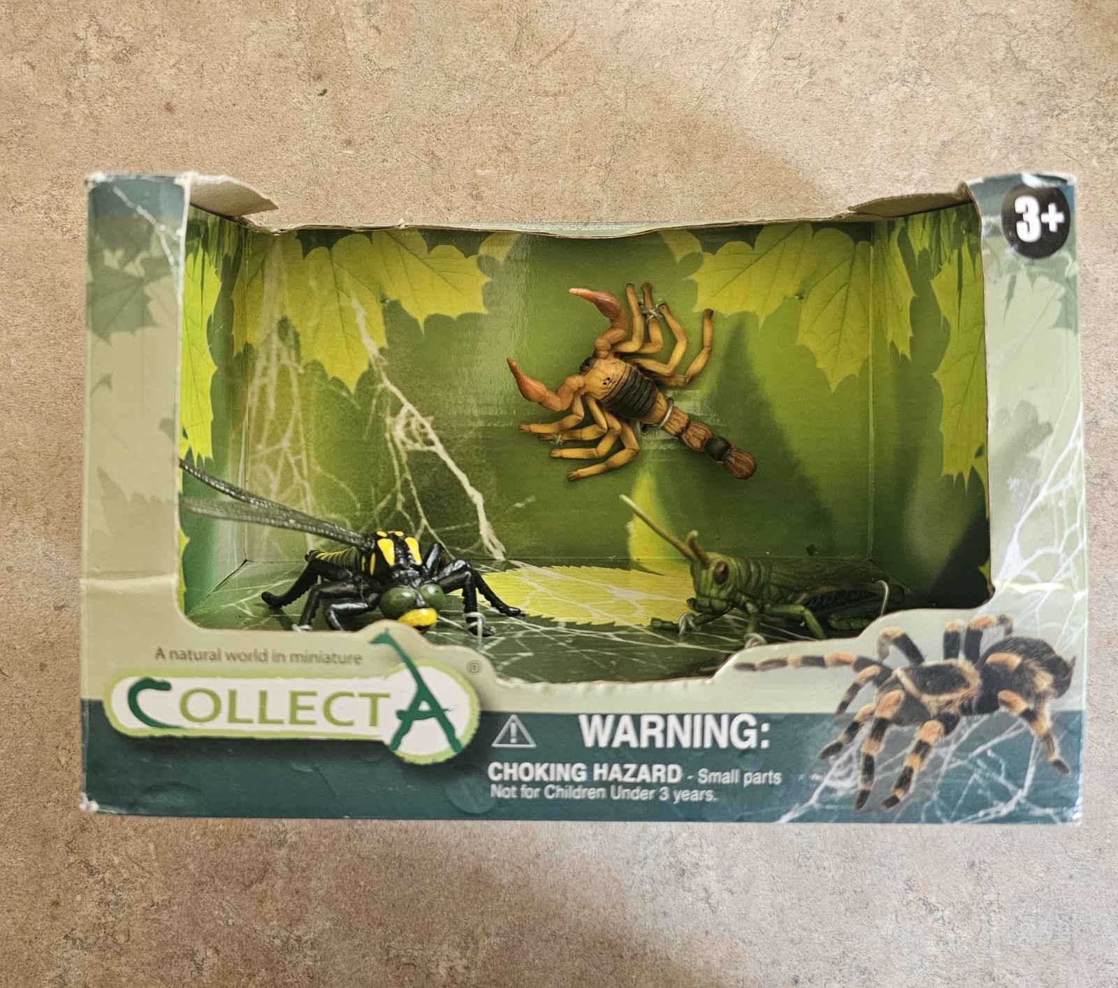 CollectA insects new in box (shopworn). CollectA insects new in box (shopworn).