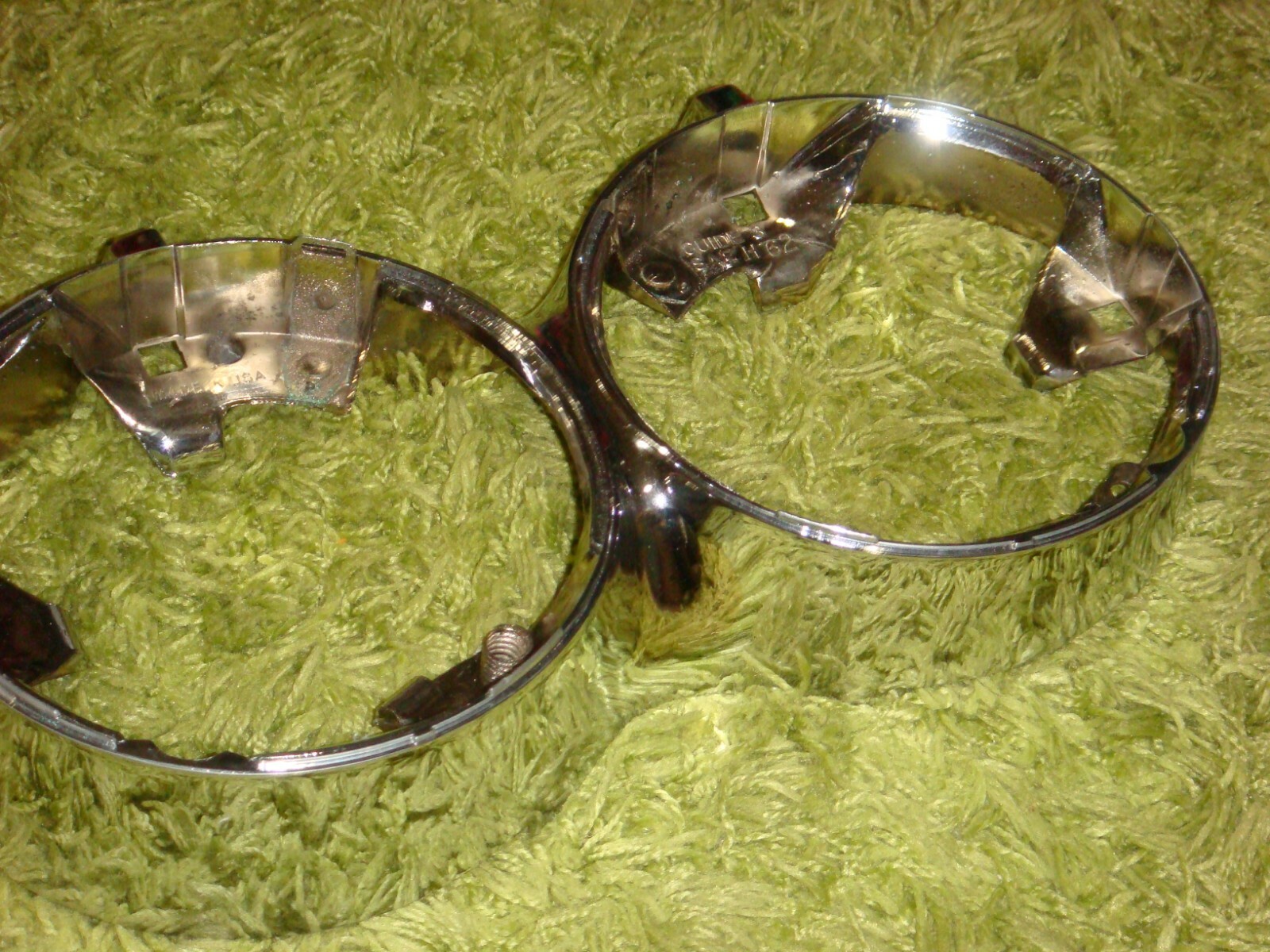 1962 98 or 88 Oldsmobile chrome headlight benzel rechrome nice 1962 98 or 88 Oldsmobile chrome headlight benzel rechrome nice
