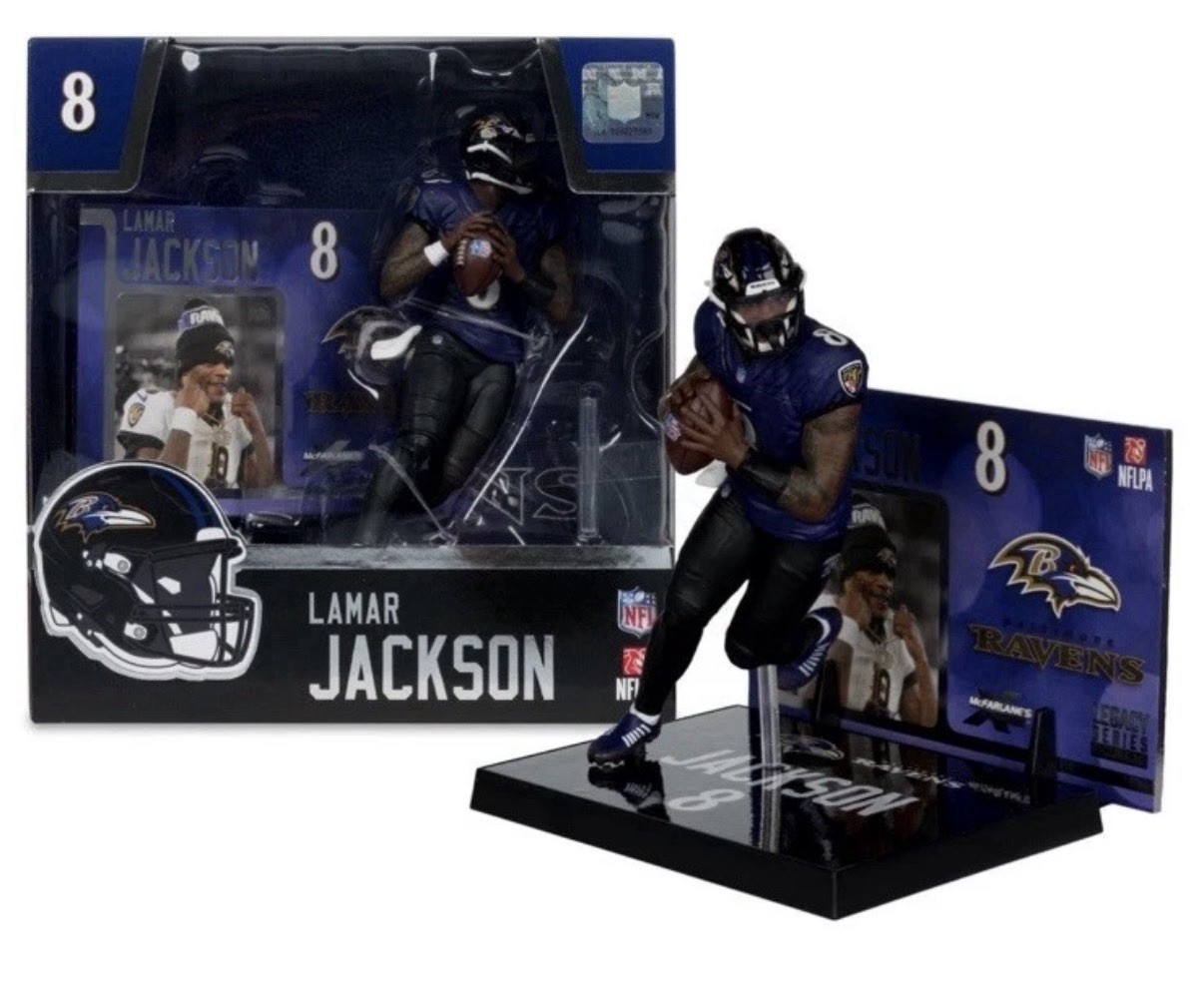 2025 Lamar Jackson Ravens(Purple/Black) NFL 7\ 2025 Lamar Jackson Ravens(Purple/Black) NFL 7\