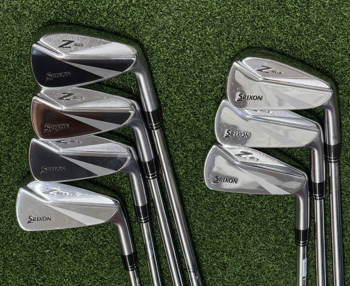 Srixon Z965 4-PW Iron Set w/ True Temper S300 Stiff Shafts Srixon Z965 4-PW Iron Set w/ True Temper S300 Stiff Shafts