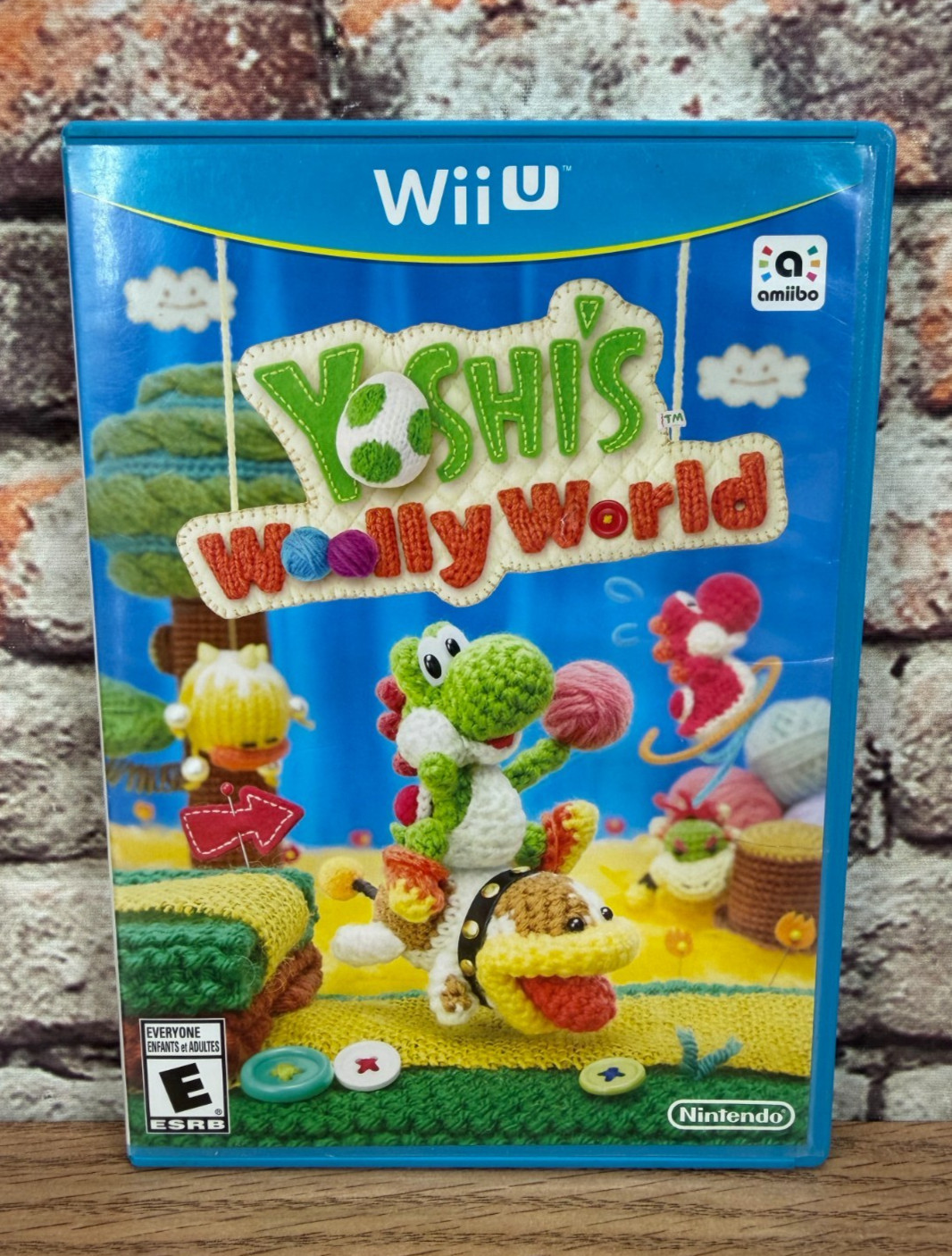 Nintendo Yoshi's Woolly World (Wii U, 2015) E  - Complete