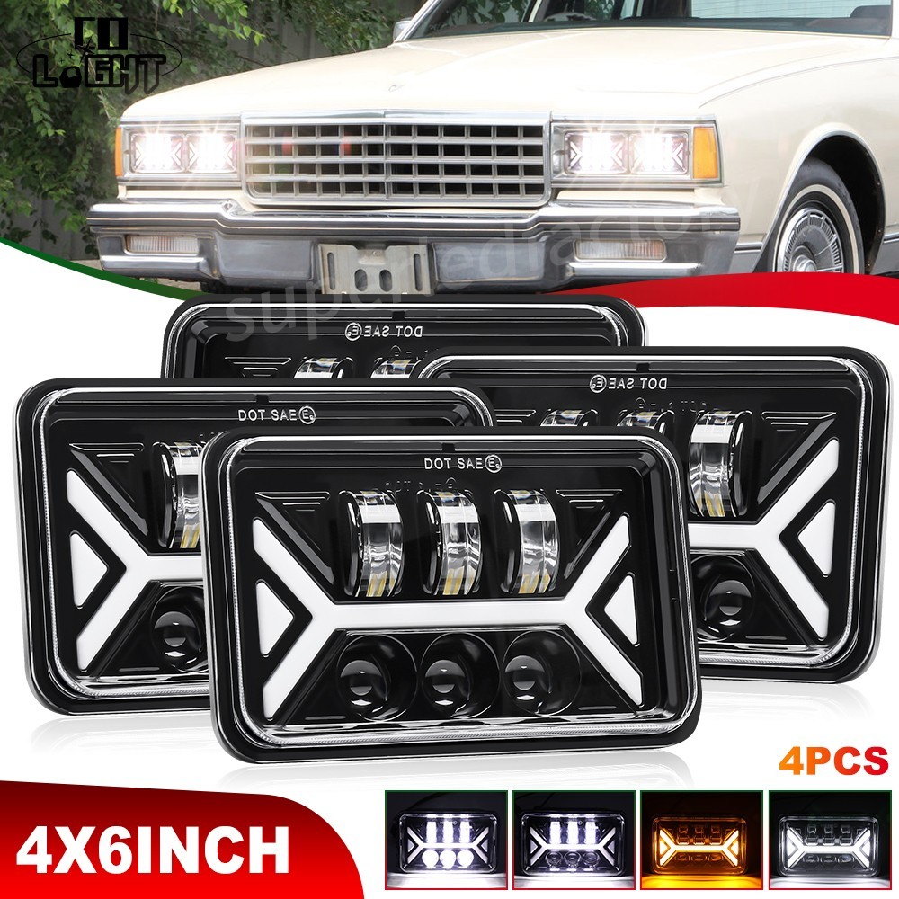 4PCS For 1977-1986 Chevrolet Caprice 4x6\