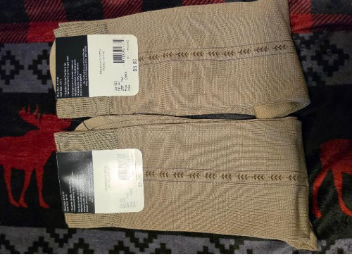 2 pair Roundtree & Yorke Mens Cotton Dress Fancy socks size 10-13