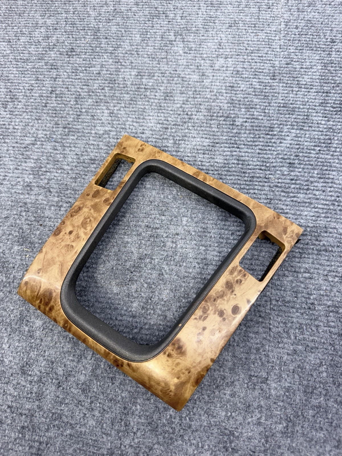 2003 - 2007 Honda Accord Center Shifter Trim Bezel Woodgrain Tabs Good OEM