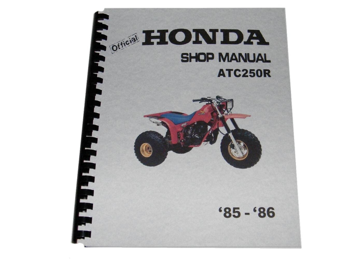 Honda Shop Manual 1985-86 ATC 250R