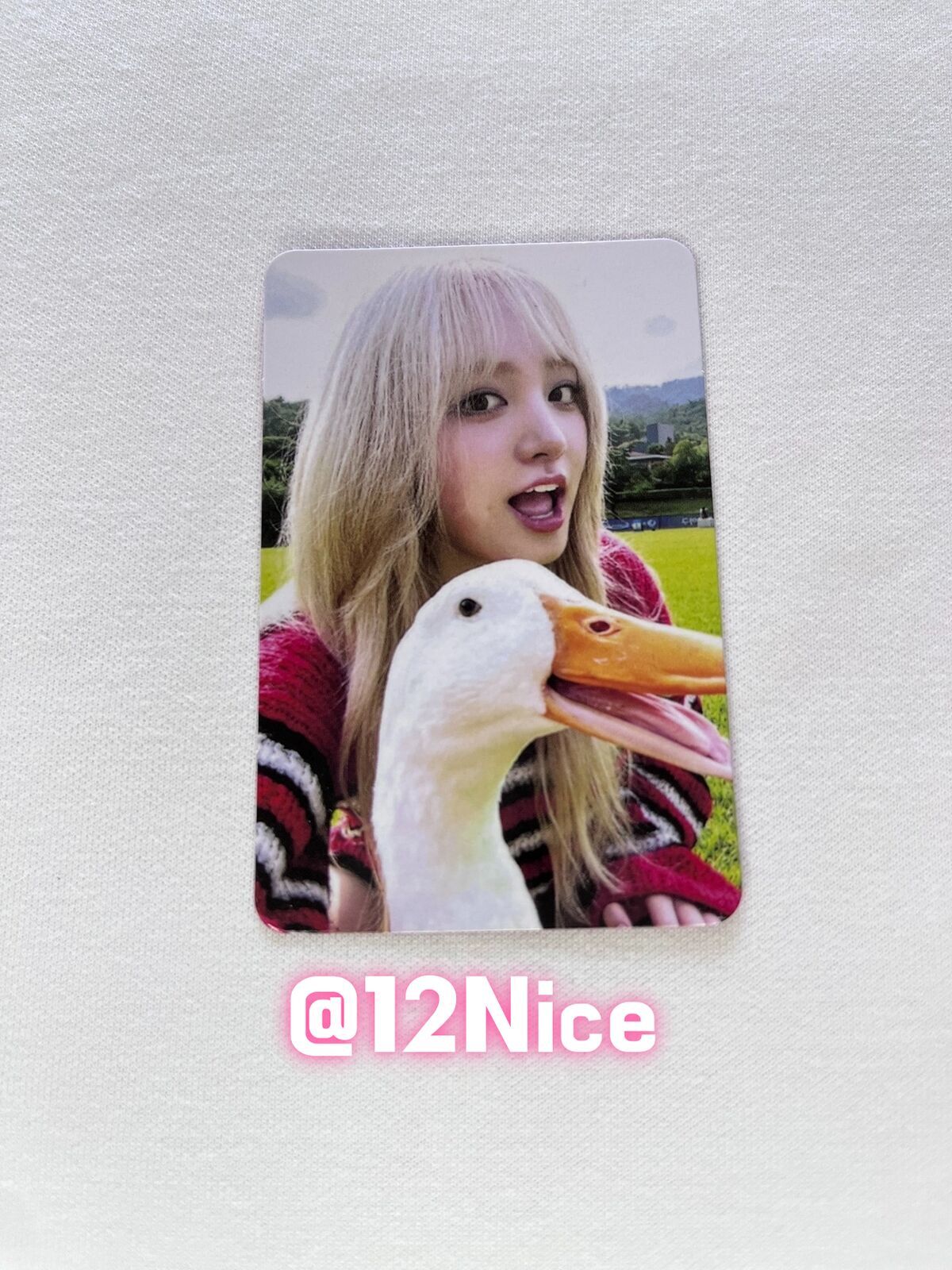 IVE 1st EP I\'_VE MINE LUCKY DRAW PHOTO CARD EVENT Sound Wave liz #NICE