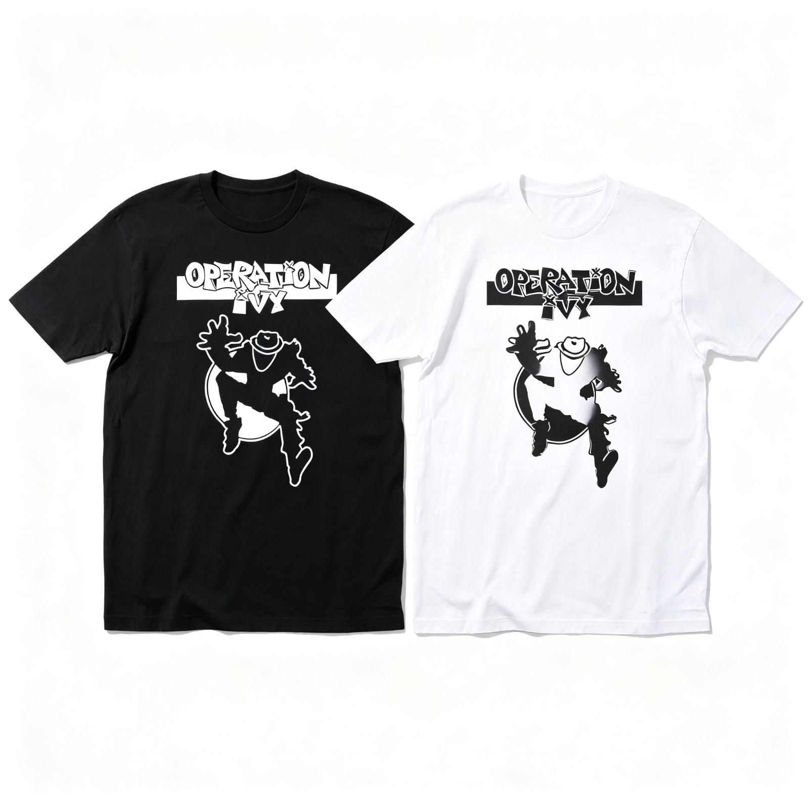 Operation Ivy Punk Silhouette Vintage Graphic T-Shirt SIZE S-5XL