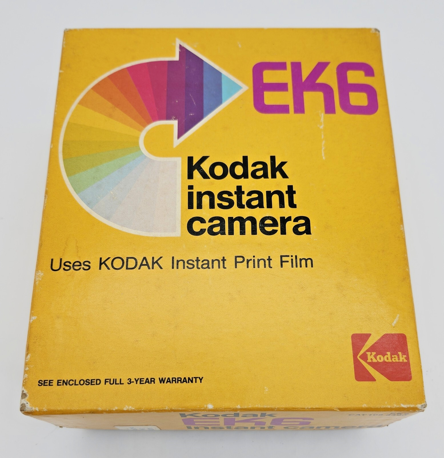 Vintage Kodak EK6 Instant Camera with Box  (1976-78) UNTESTED