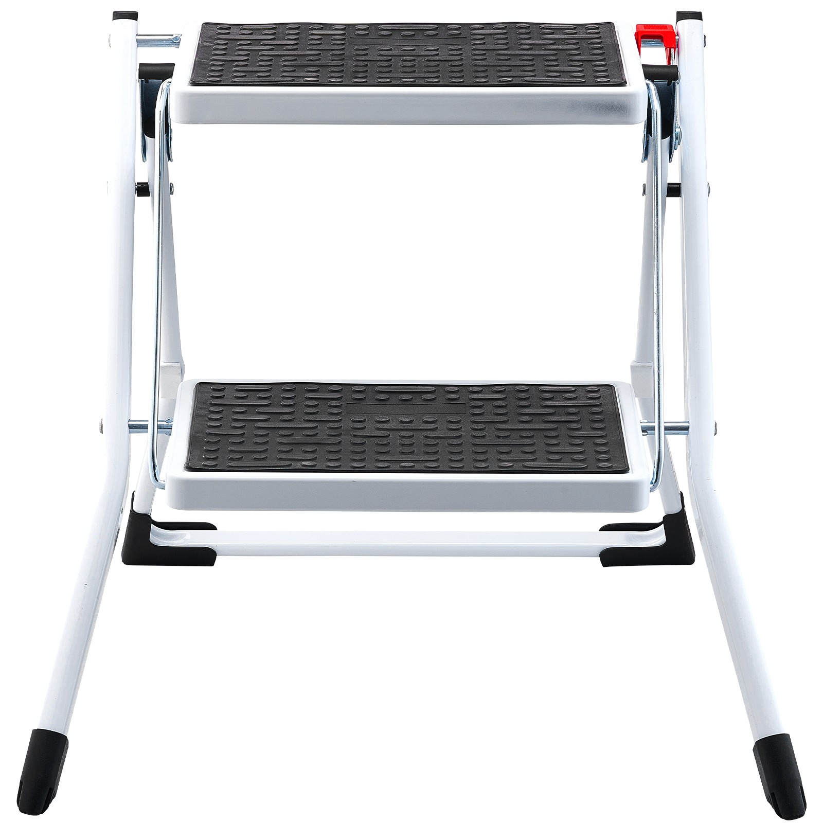 Step Stool Ladder 2-Step Foldable 3 Adjustable Height Max Load 330lbs