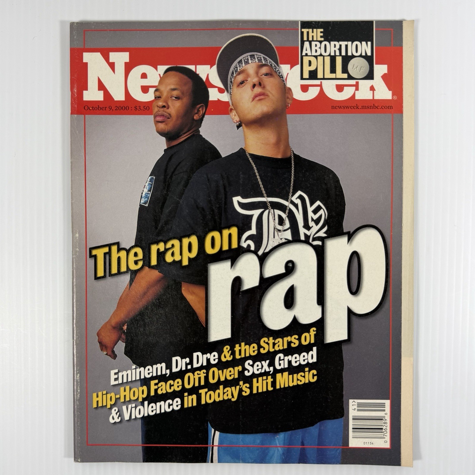 Newsweek Magazine | Eminem & Dr. Dre  | October 9, 2000
