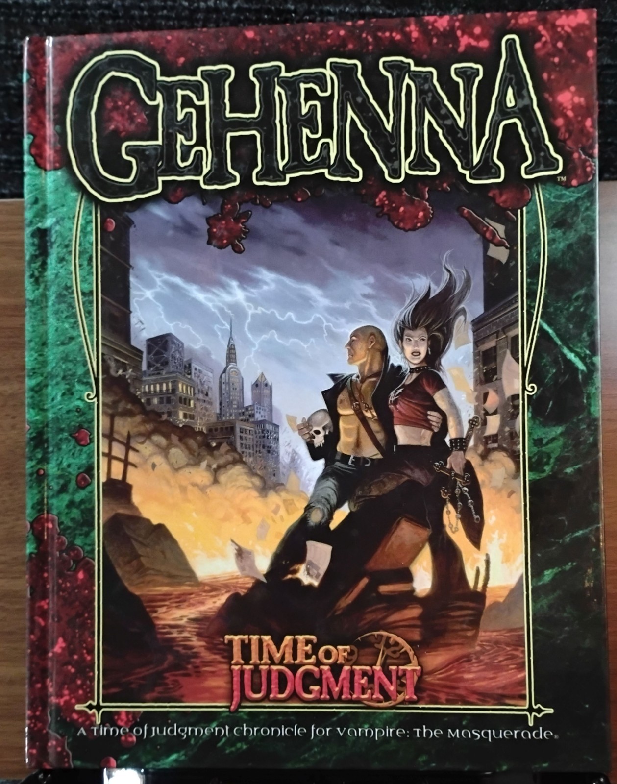 Vampire The Masquerade Gehenna Time of Judgment WW2999 White Wolf RPG HC 2004