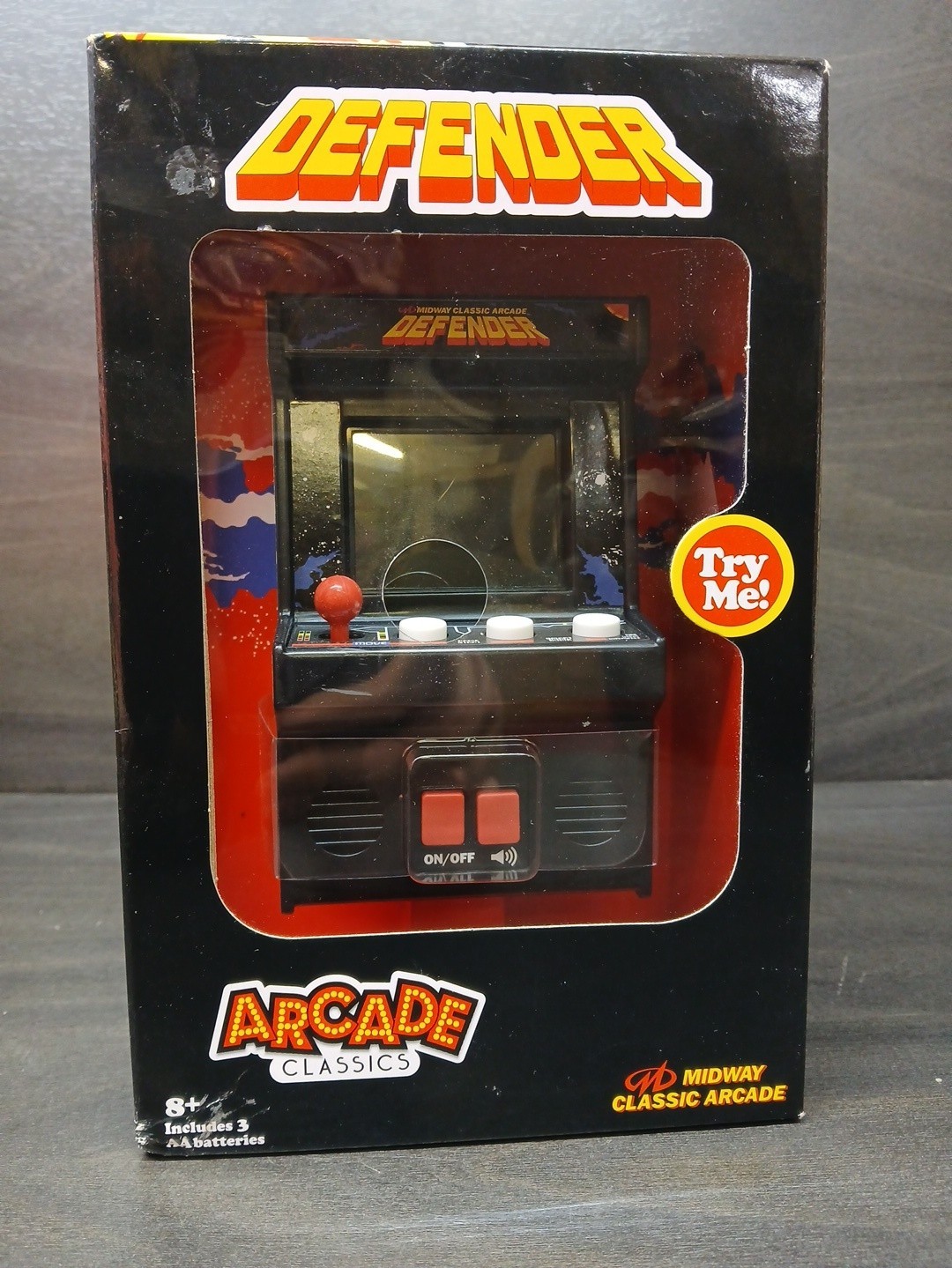 Defender Arcade Classics  #17 Midway New in Package Basic Fun