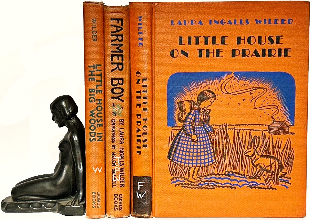 1935 a LITTLE HOUSE ON THE PRAIRIE Laura INGALLS Wilder FARMER BOY in BIG WOODS