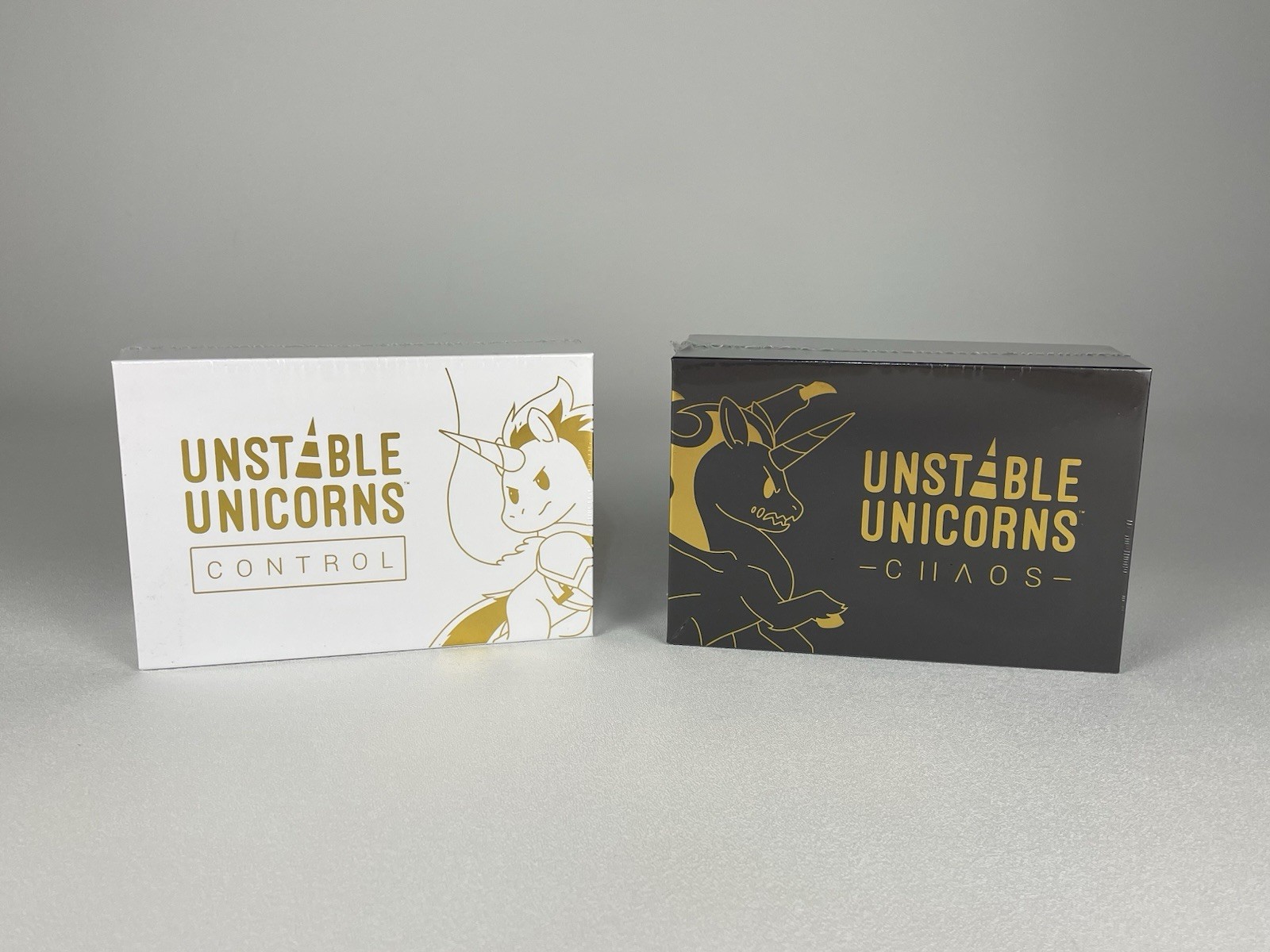 Unstable Unicorns Control and Chaos Kickstarter Exclusive 2024 Editions SEALED