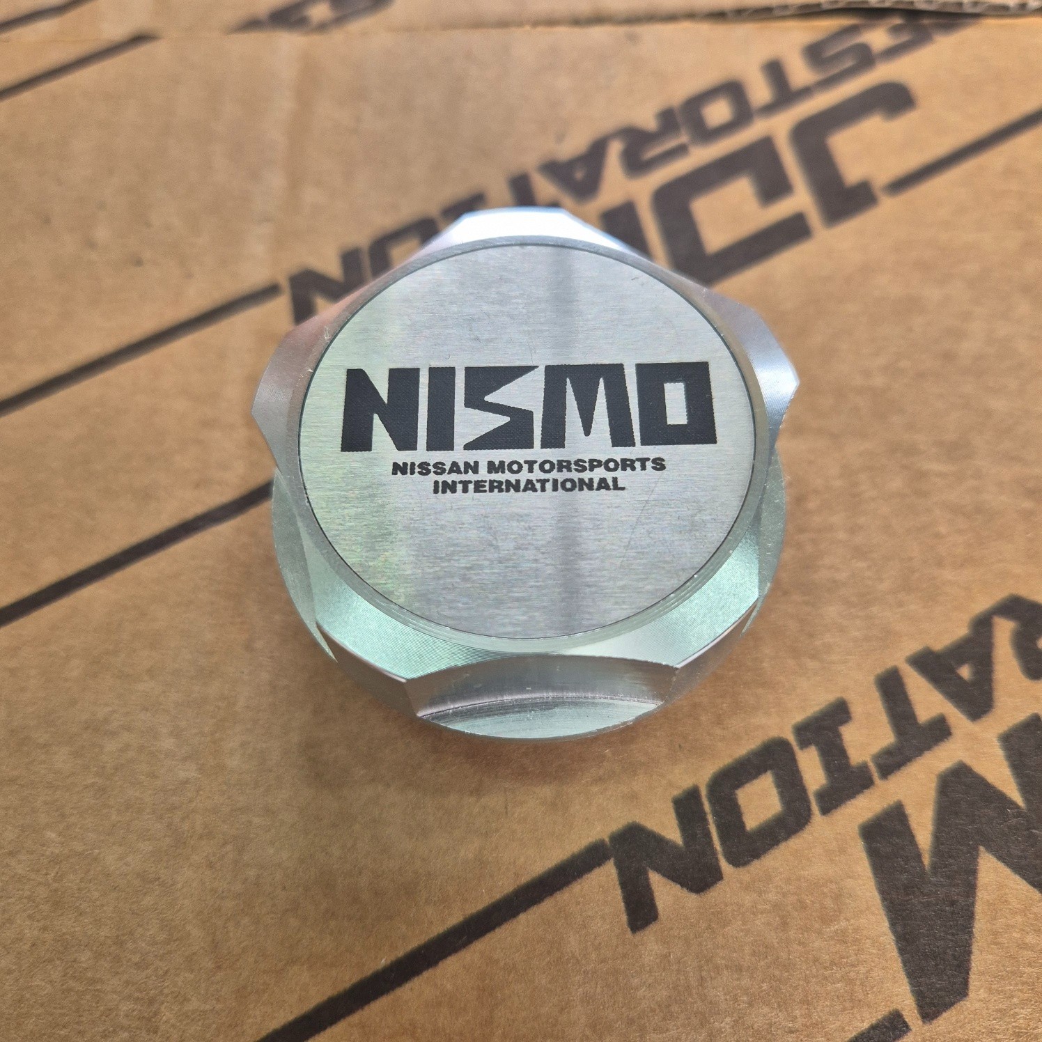Nismo Old Logo Style Oil Cap Nissan RB26 SR20 Billet Alloy Engine Oil Cap