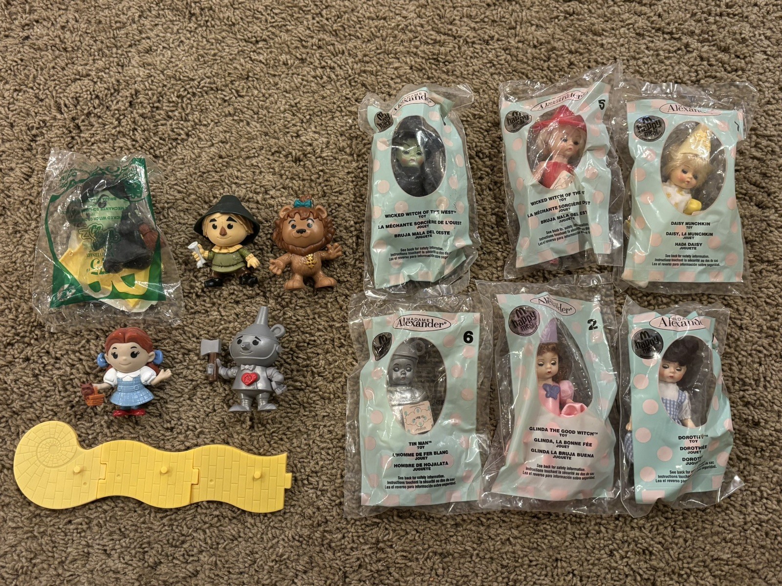 McDonald’s 75th Anniversary & Madame Alexander Wizard Of Oz Toys Assorted Lot McDonald’s 75th Anniversary & Madame Alexander Wizard Of Oz Toys Assorted Lot