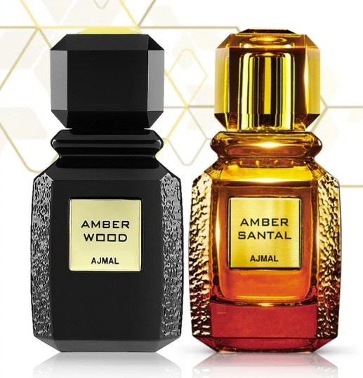 Amber Wood and Amber Santal by Ajmal Perfume EDP