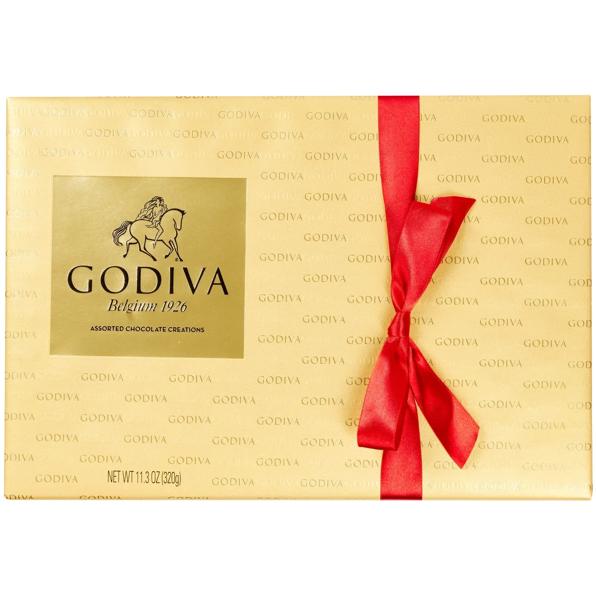 Godiva Belgium Premium Assorted Chocolates, Holiday Gift Box Sweets 11.3 oz