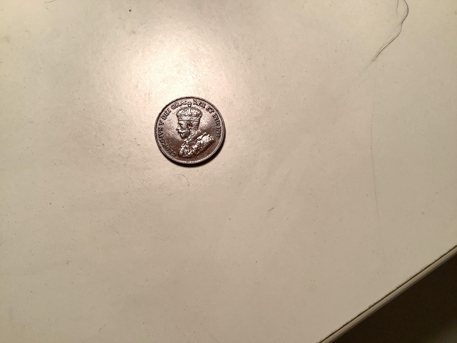 1923 George V Canadian small cent  XF