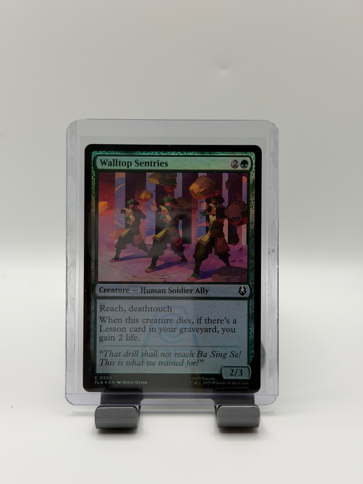 MTG, Walltop Sentries FOIL 202 Avatar: The Last Airbender